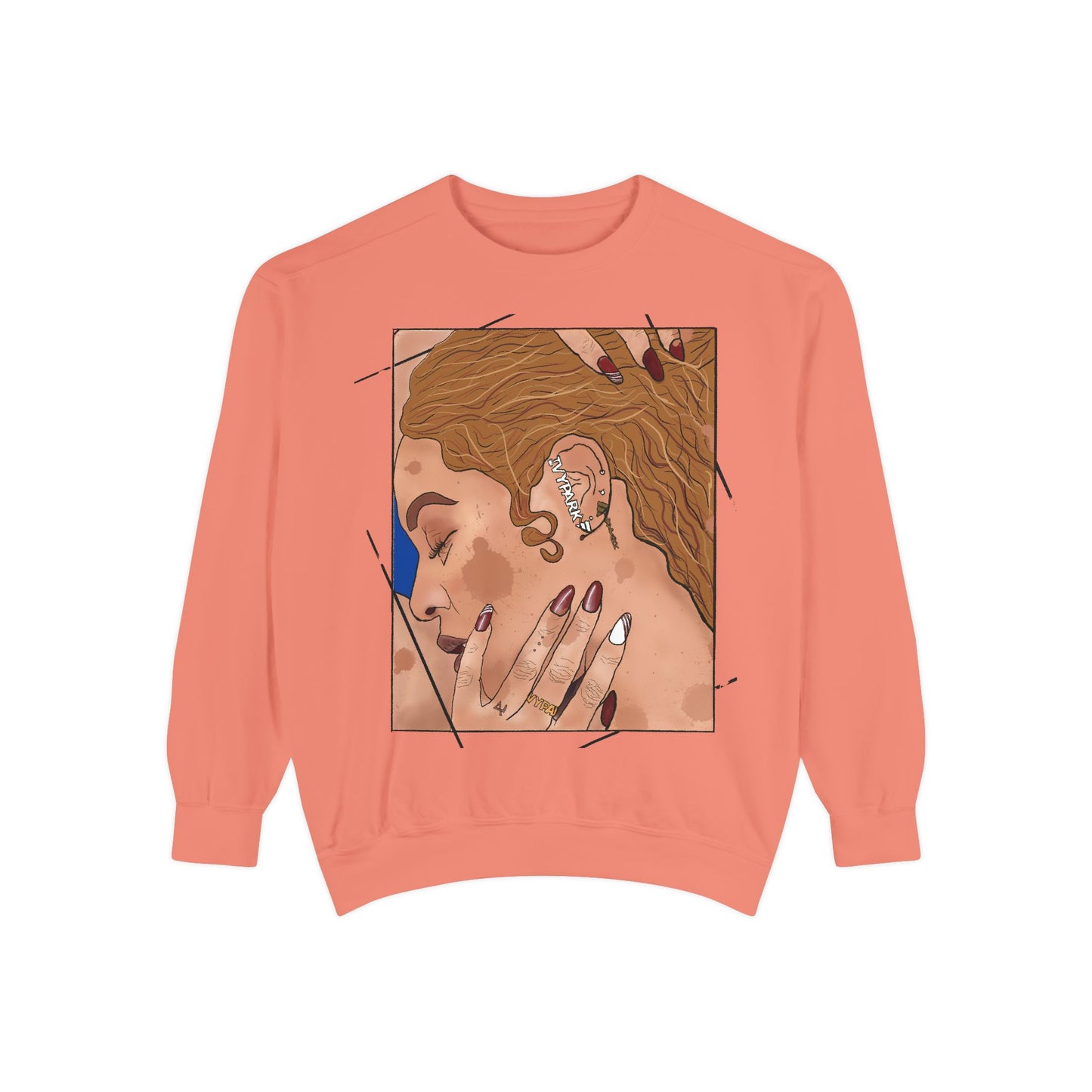 "Beyonce" Unisex Garment-Dyed Sweatshirt