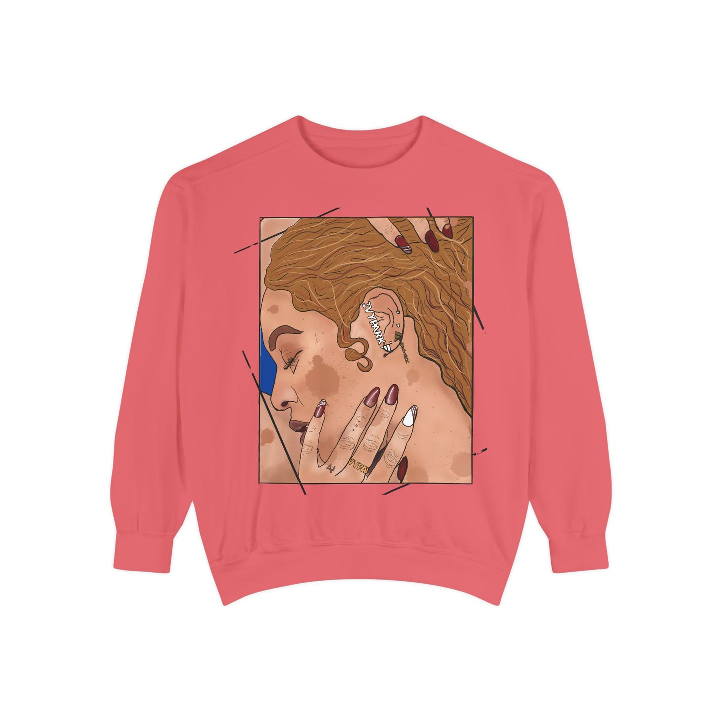 "Beyonce" Unisex Garment-Dyed Sweatshirt