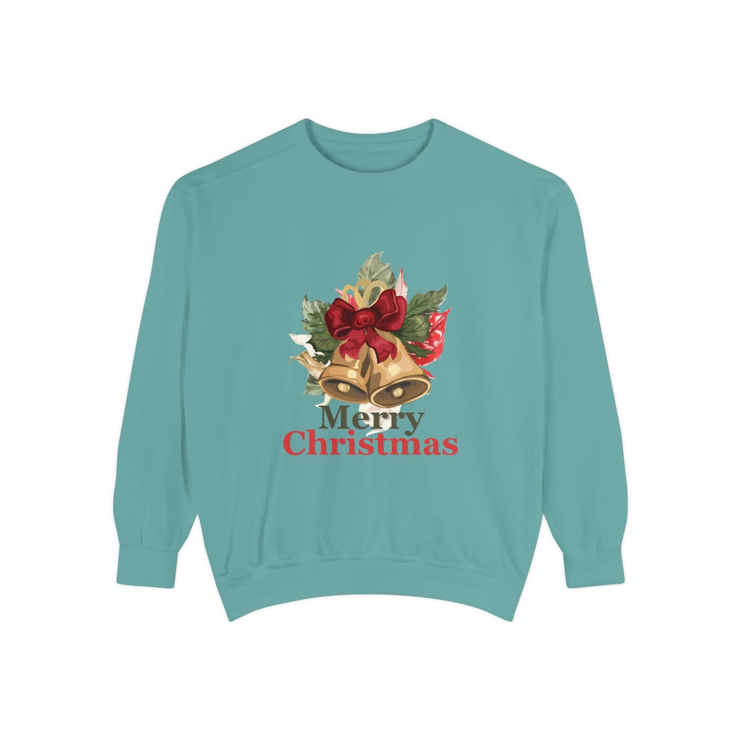 “Christmas Jingle Bells”Unisex Garment-Dyed Sweatshirt