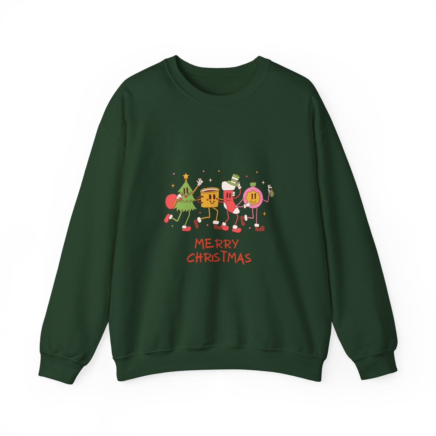 "Merry Christmas" Unisex Heavy Blend™ Crewneck Sweatshirt