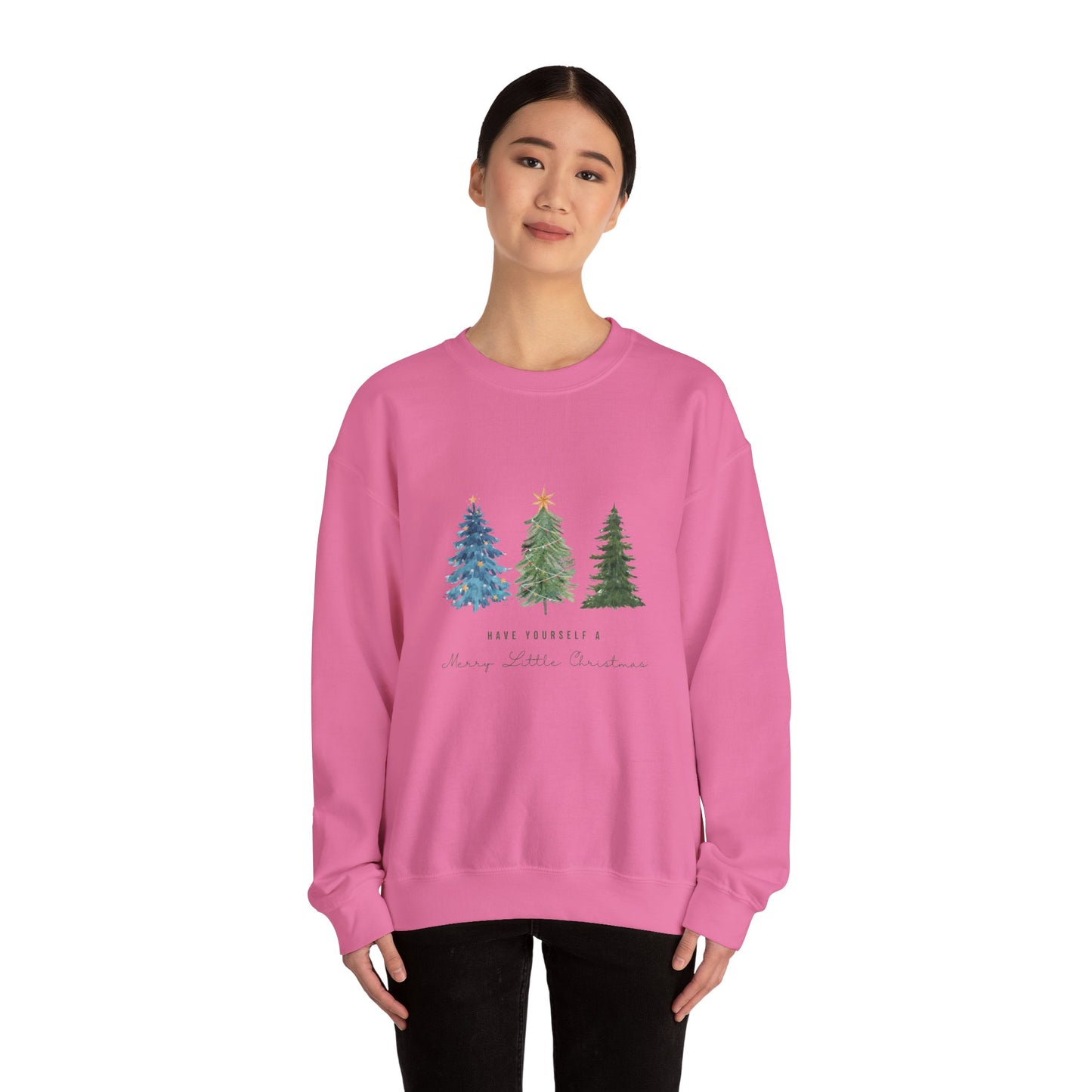 "Christmas Tree" Unisex Heavy Blend™ Crewneck Sweatshirt