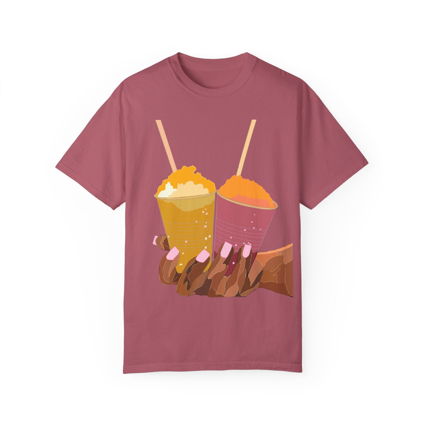 " Tropical Melanin" Unisex Garment-Dyed T-shirt