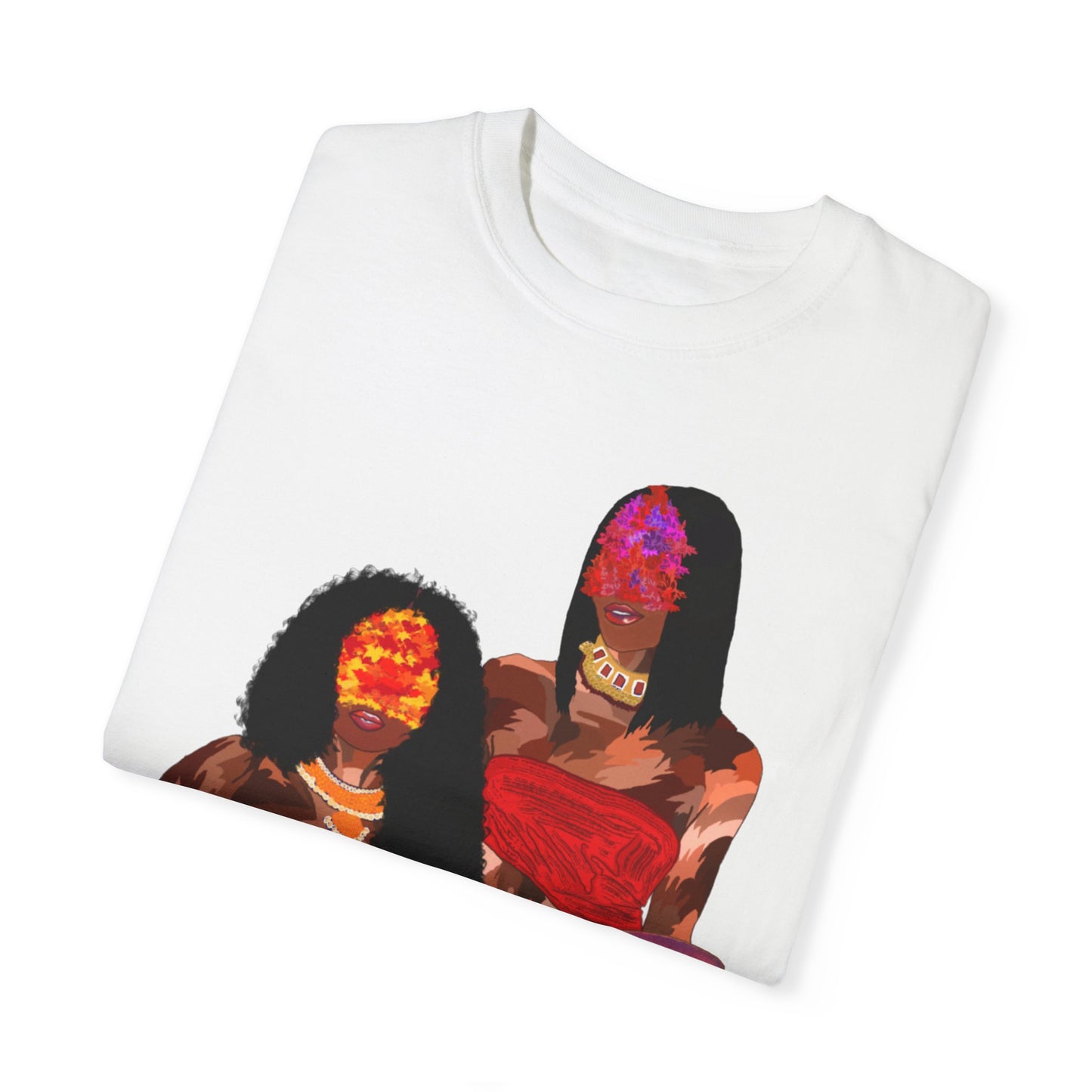 “Blossom melanin” Unisex Garment-Dyed T-shirt