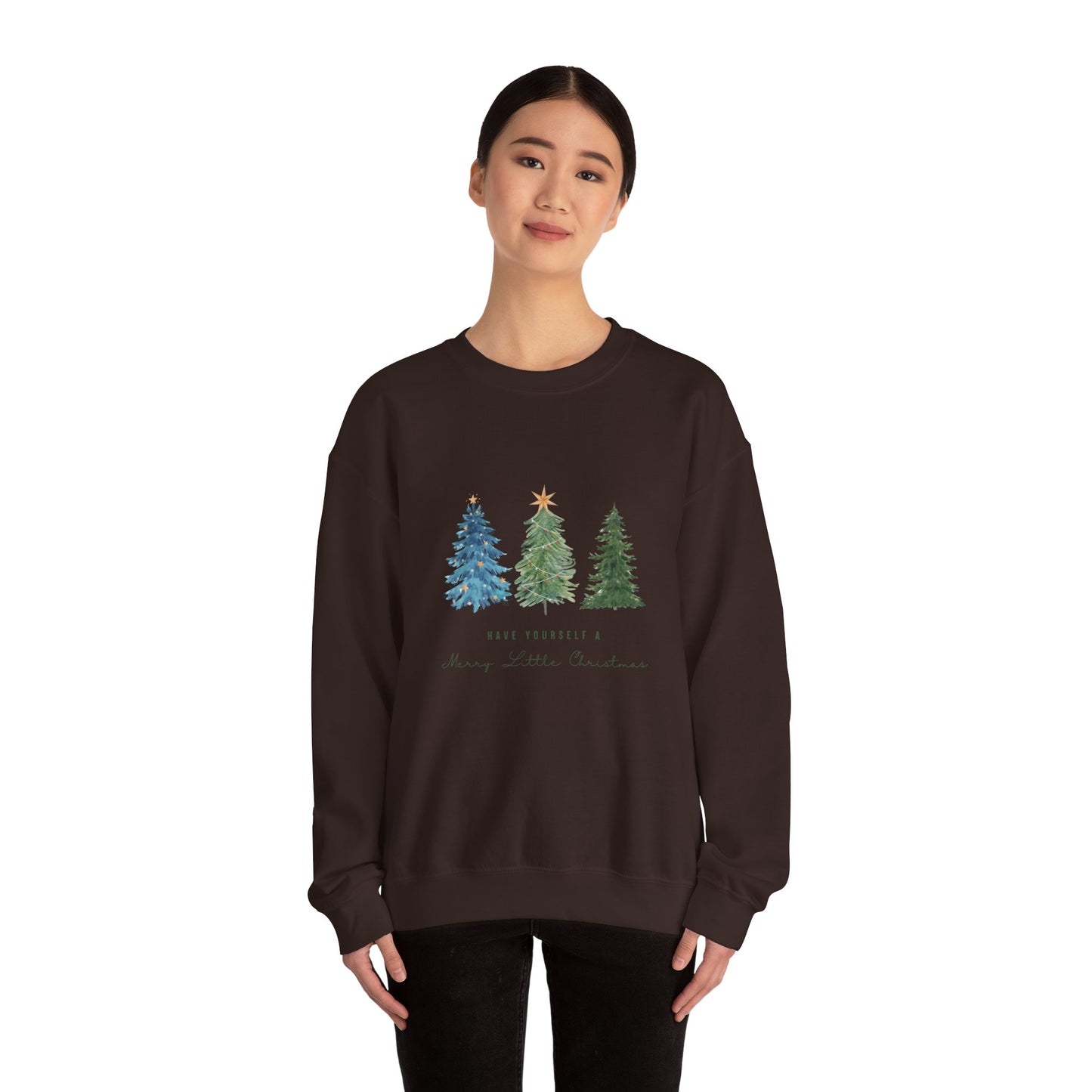 "Christmas Tree" Unisex Heavy Blend™ Crewneck Sweatshirt