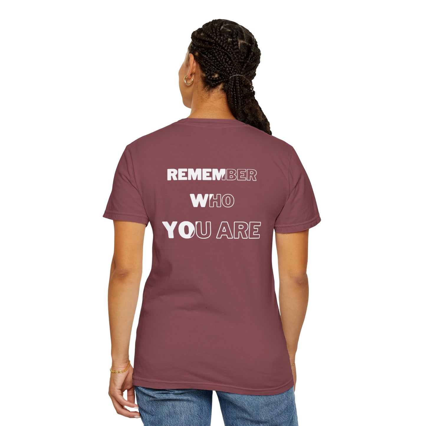 "1804, Remember who you are" Unisex Garment-Dyed T-shirt