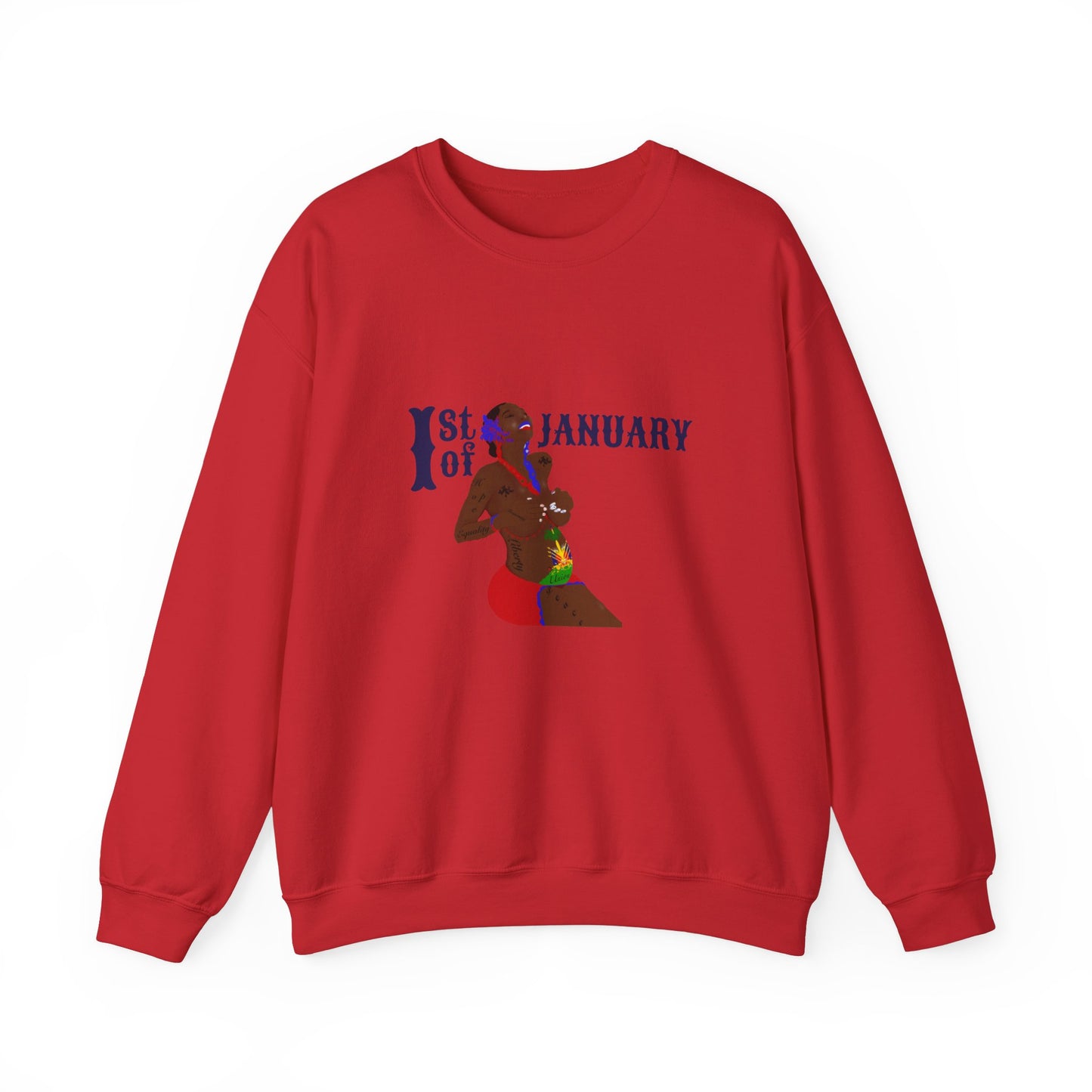 “1st of January” Copy of Unisex Heavy Blend™ Crewneck Sweatshirt