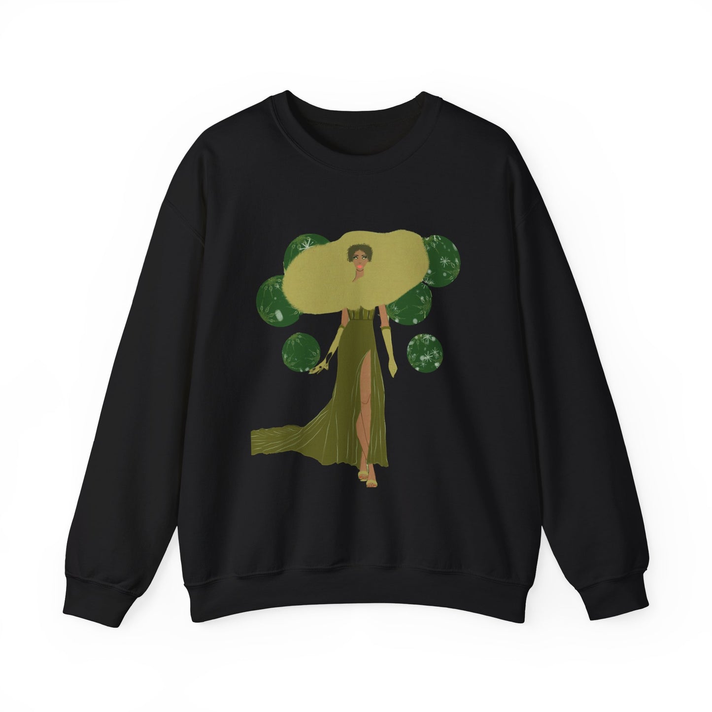 "Christmas princess" Unisex Heavy Blend™ Crewneck Sweatshirt