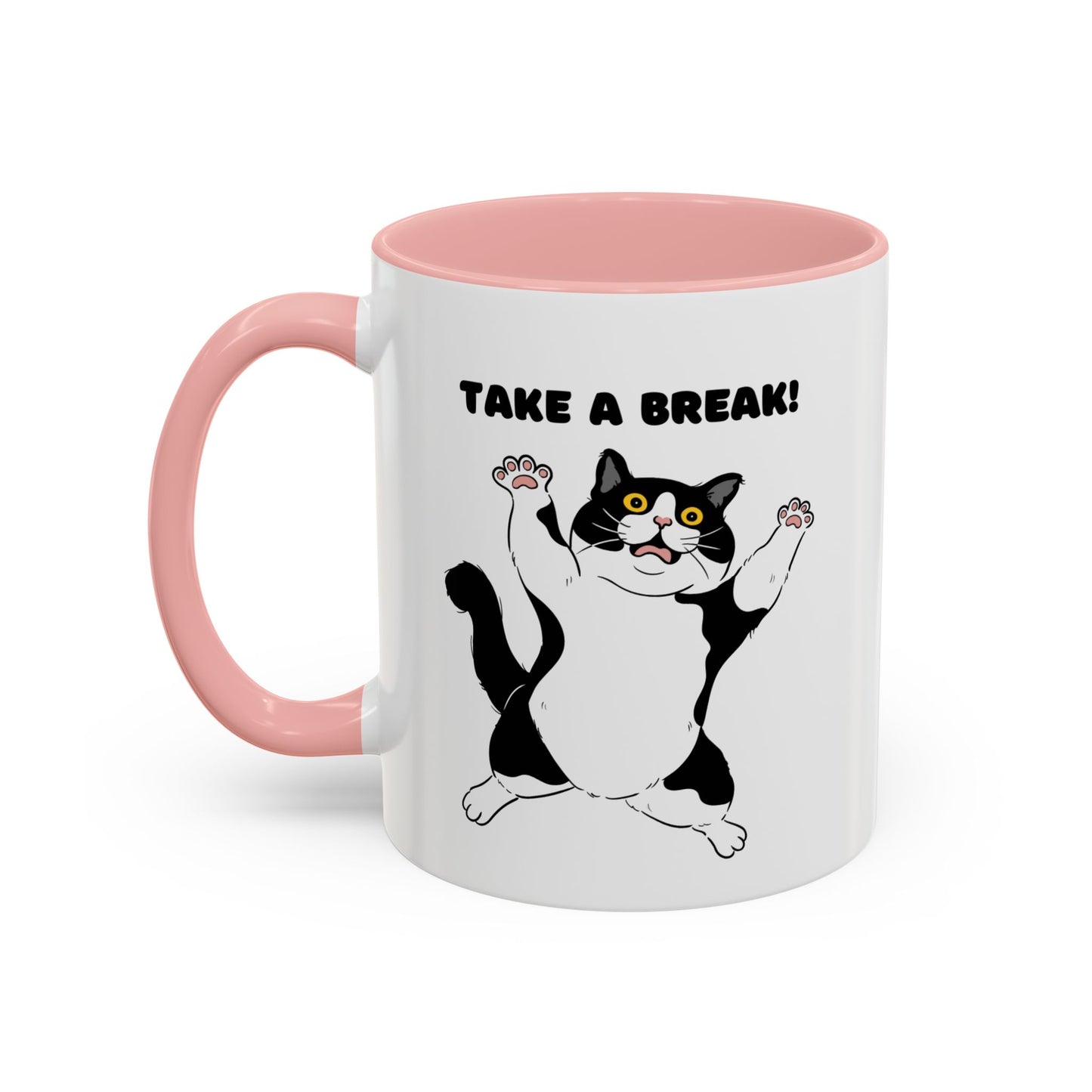 “ Take a break”Accent Coffee Mug (11, 15oz)