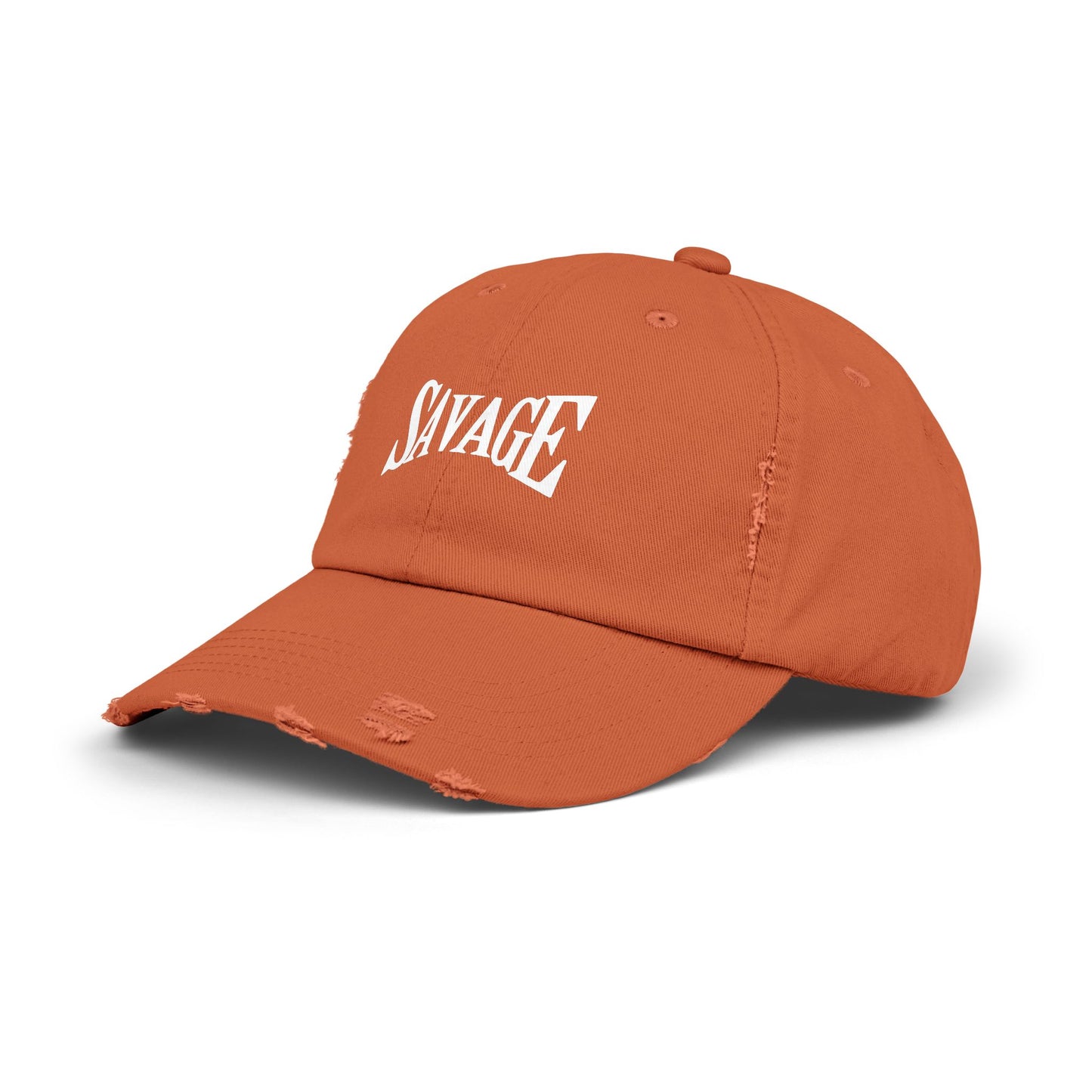 “Savage”Unisex Distressed Cap