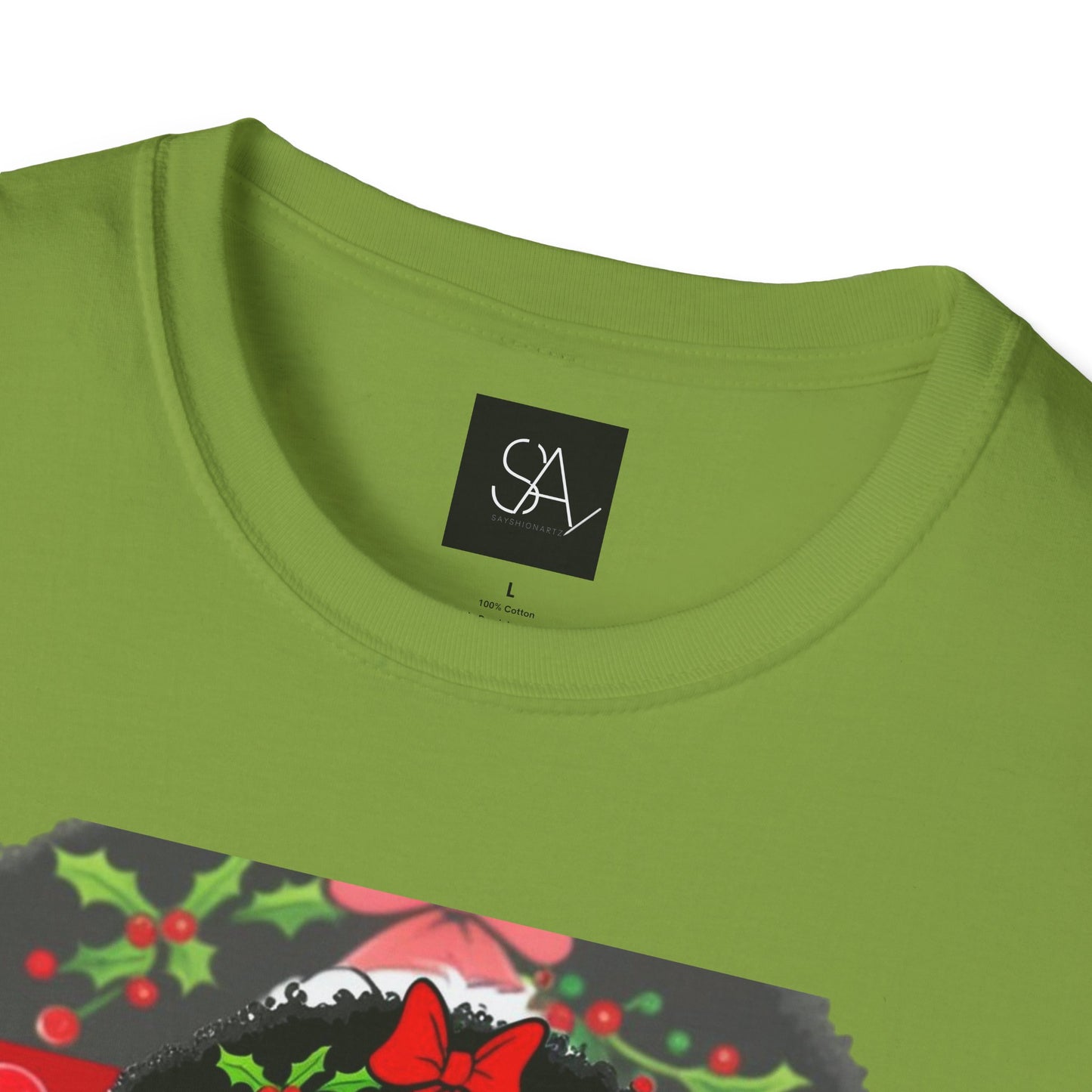 "Chocolate Grinch" Unisex Softstyle T-Shirt