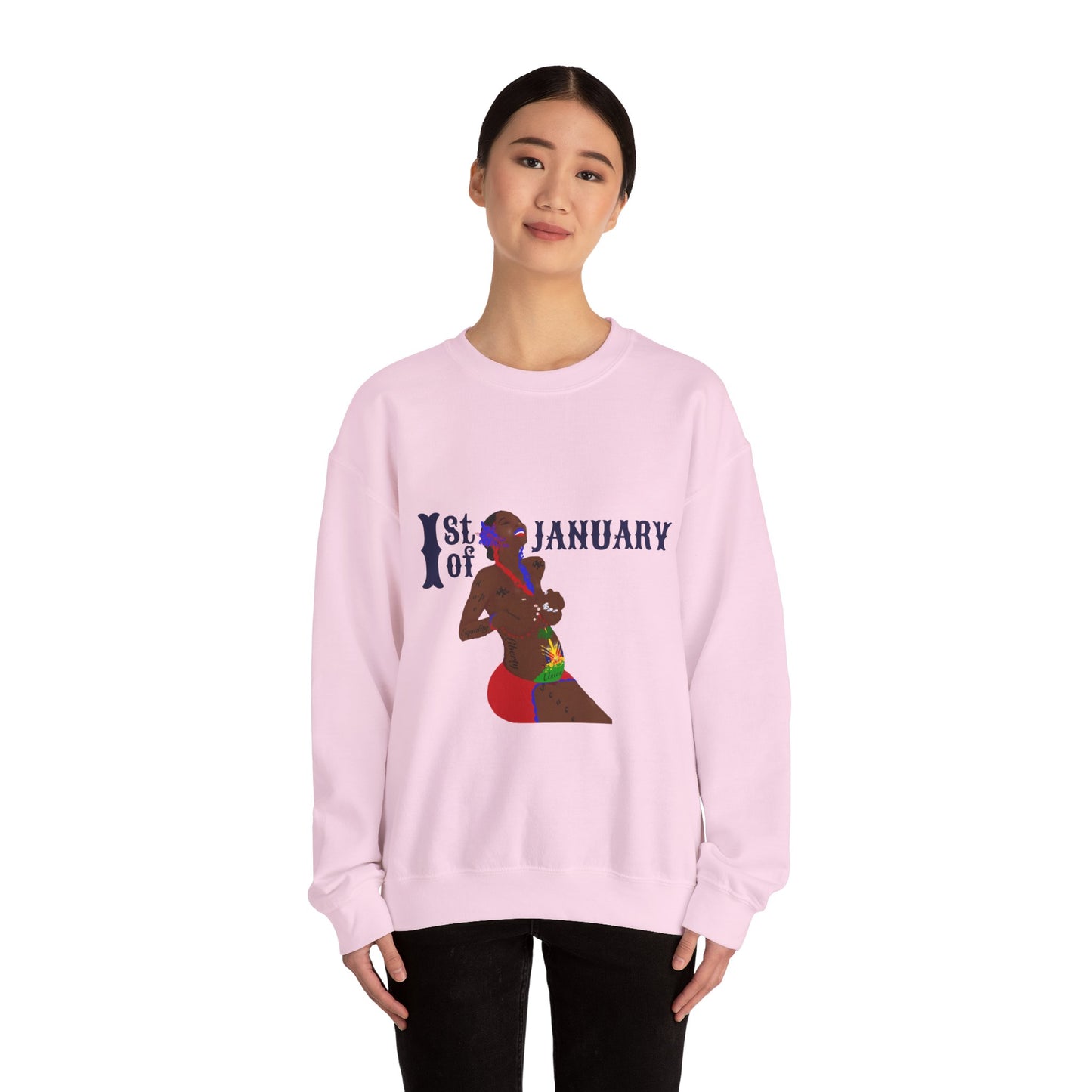 “1st of January” Copy of Unisex Heavy Blend™ Crewneck Sweatshirt