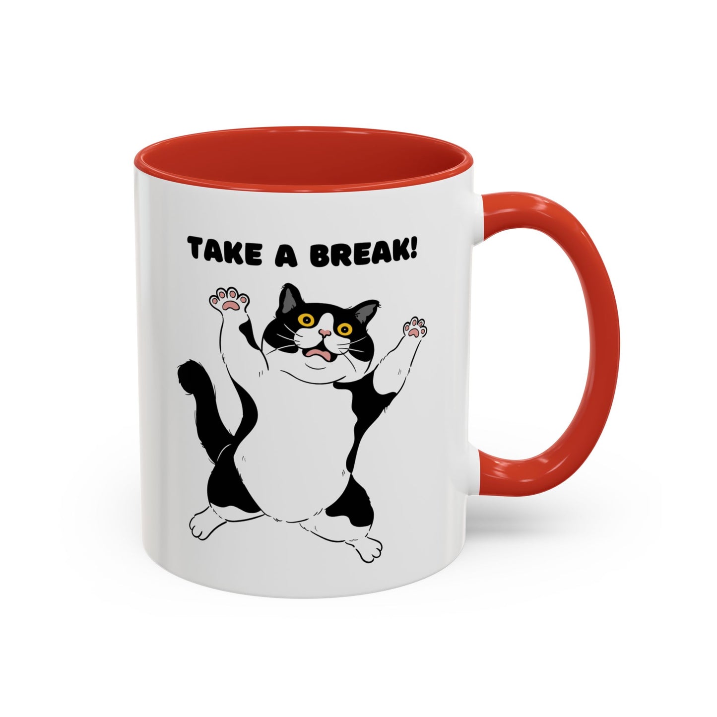 “ Take a break”Accent Coffee Mug (11, 15oz)