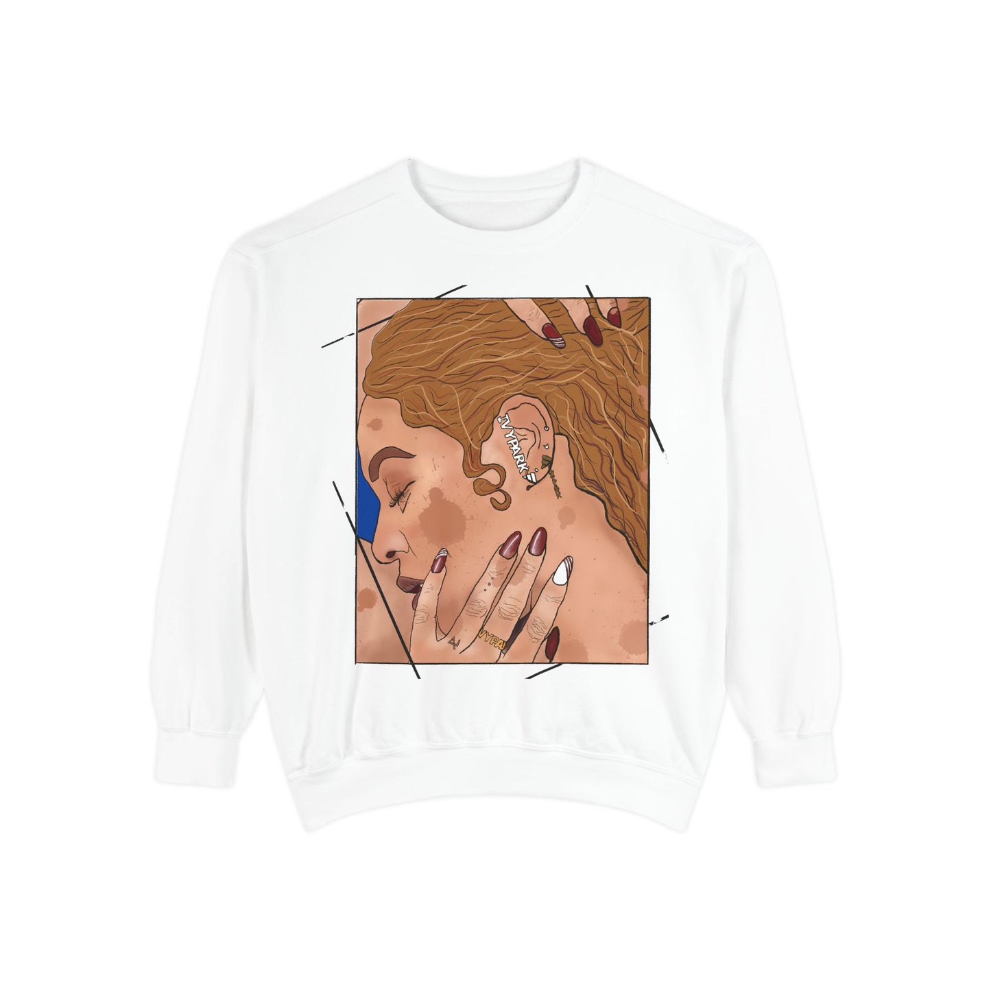 "Beyonce" Unisex Garment-Dyed Sweatshirt