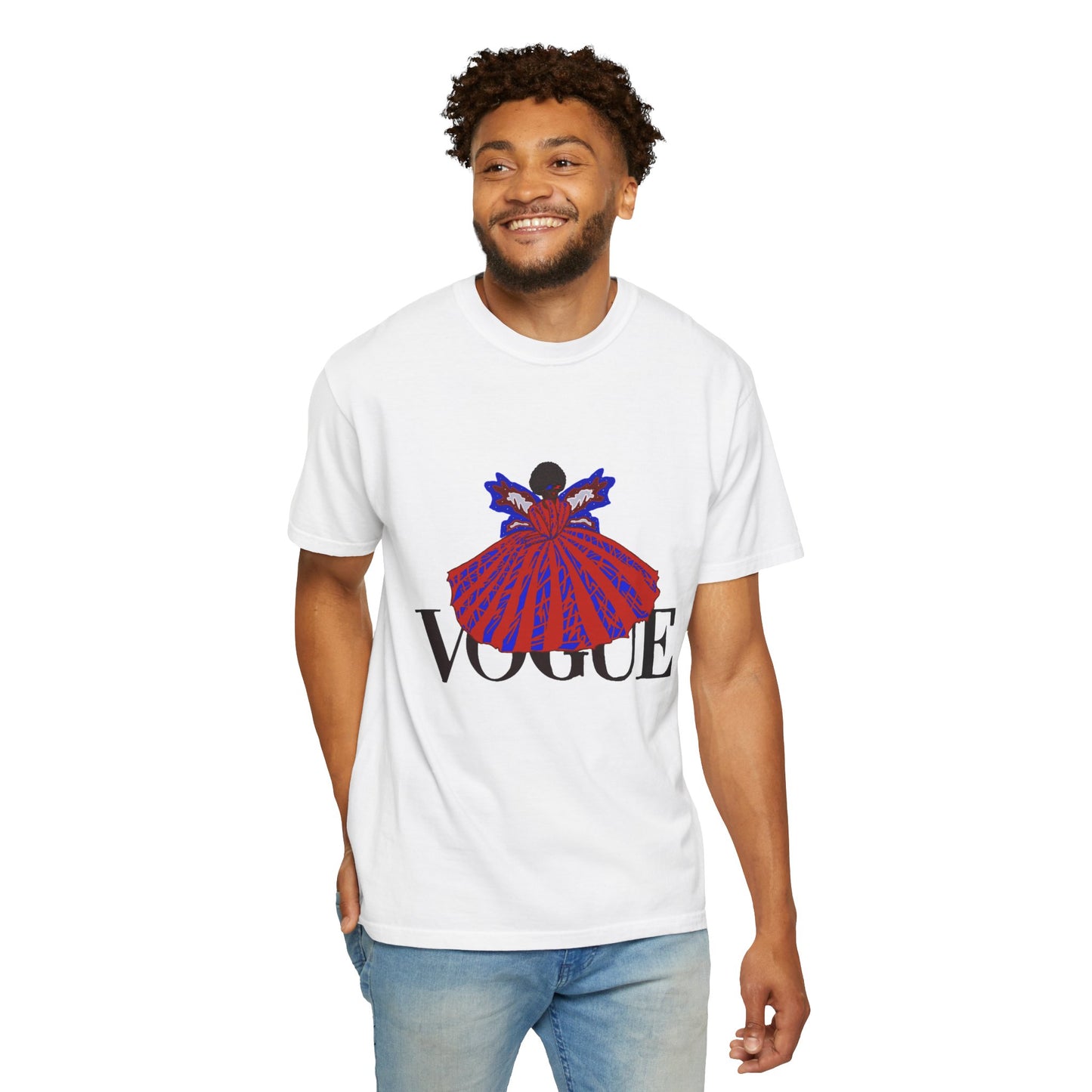 " Vogue" Unisex Garment-Dyed T-shirt