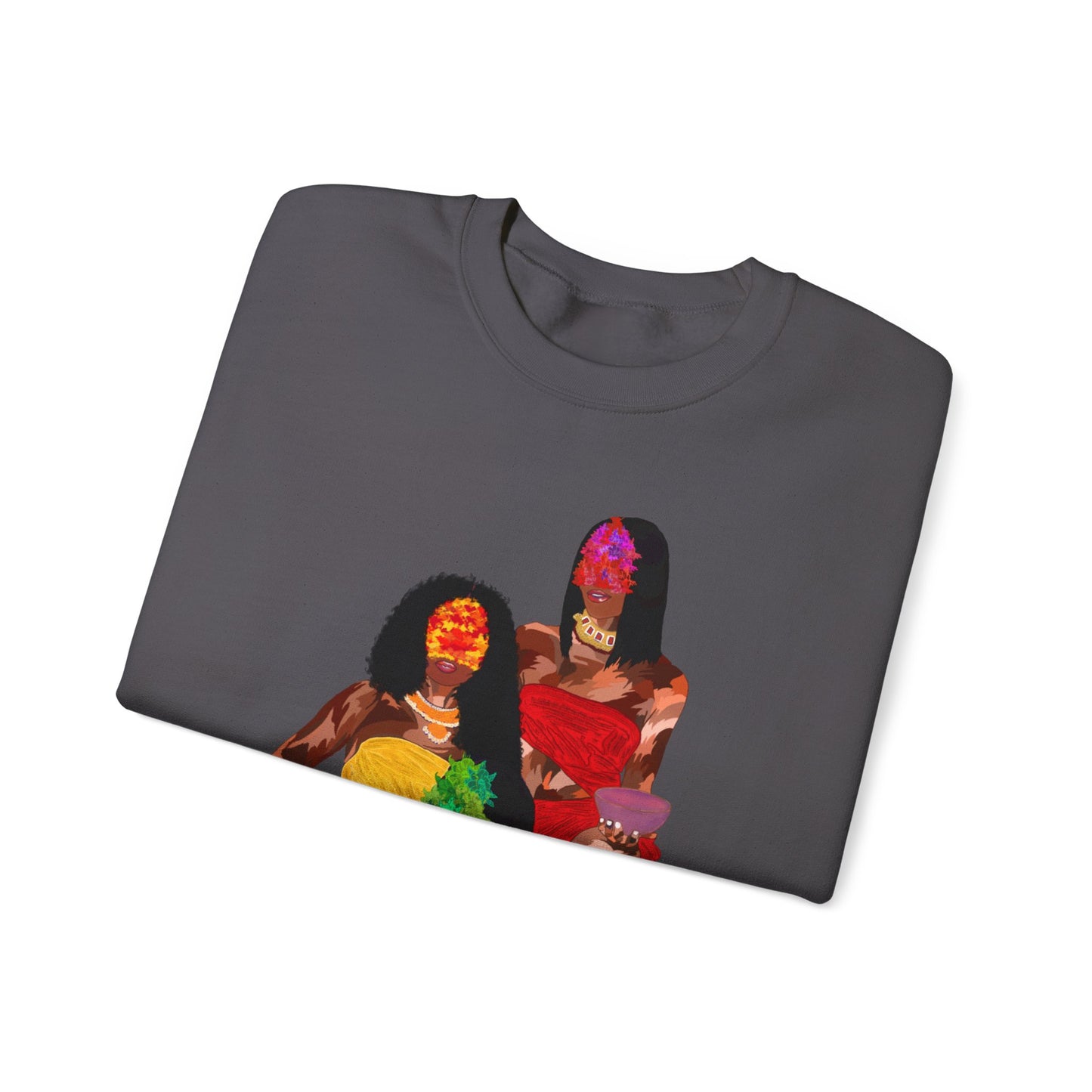 “Melanin Women”Unisex Heavy Blend™ Crewneck Sweatshirt