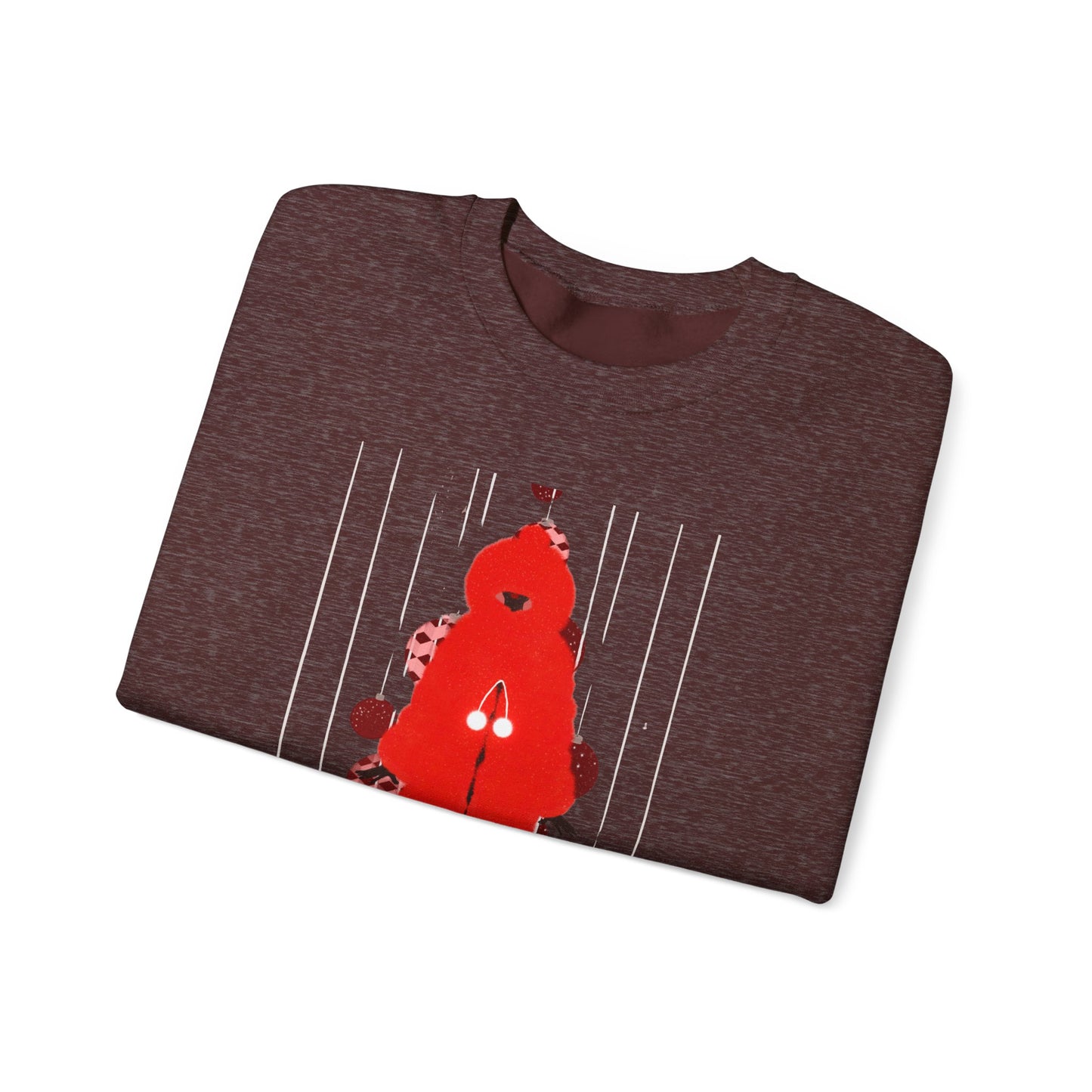 "Petit chaperon rouge, Christmas outfit" Unisex Heavy Blend™ Crewneck Sweatshirt