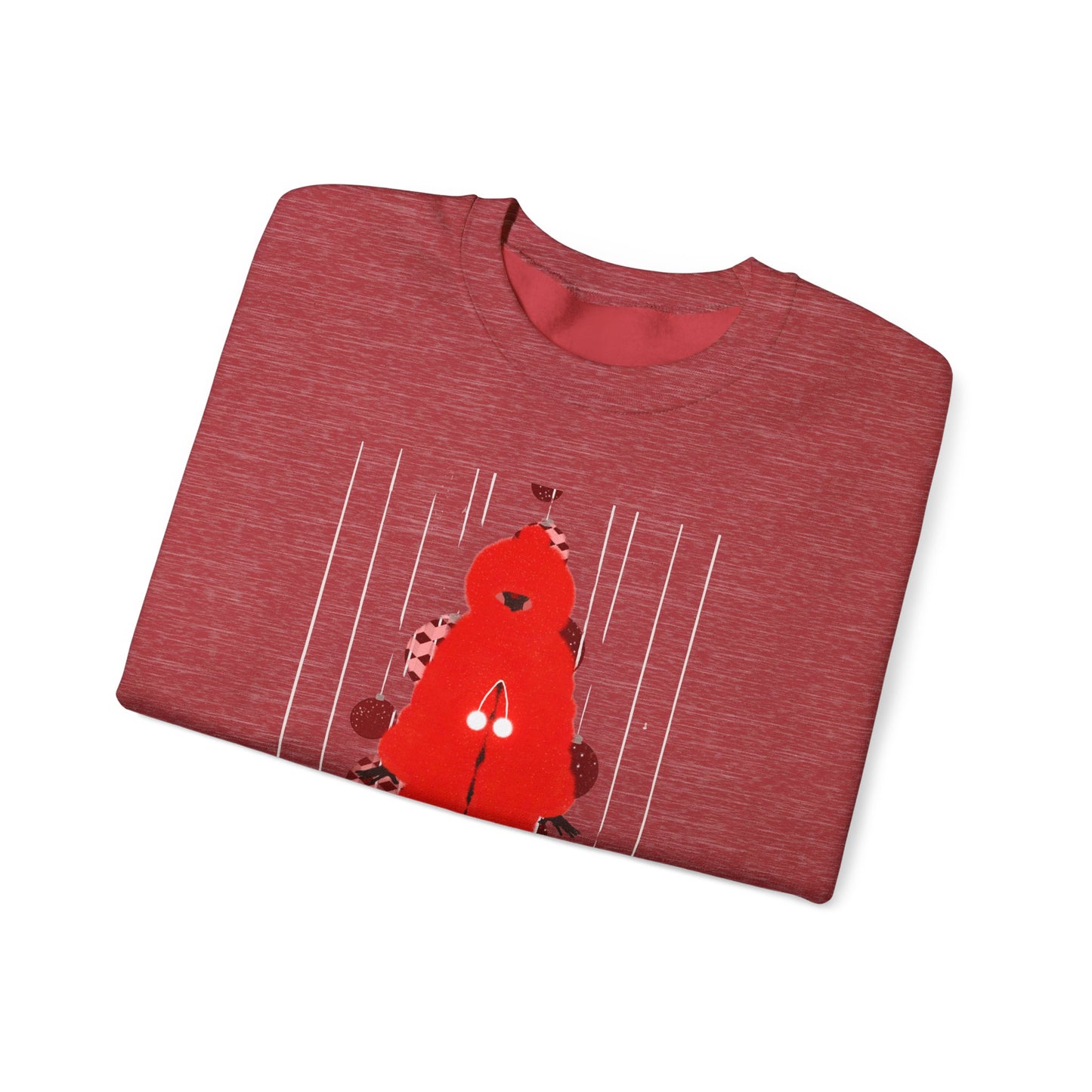 "Petit chaperon rouge, Christmas outfit" Unisex Heavy Blend™ Crewneck Sweatshirt