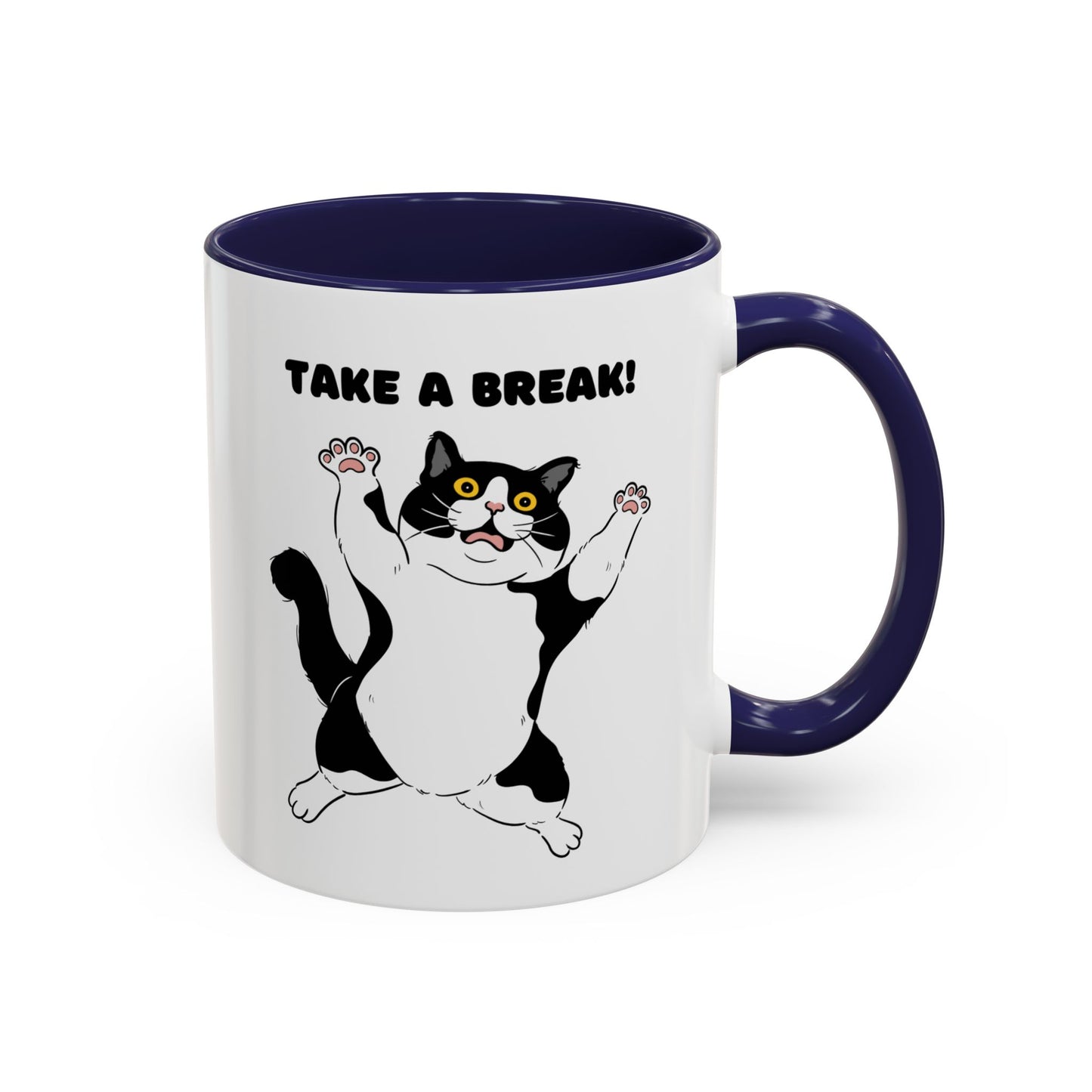 “ Take a break”Accent Coffee Mug (11, 15oz)