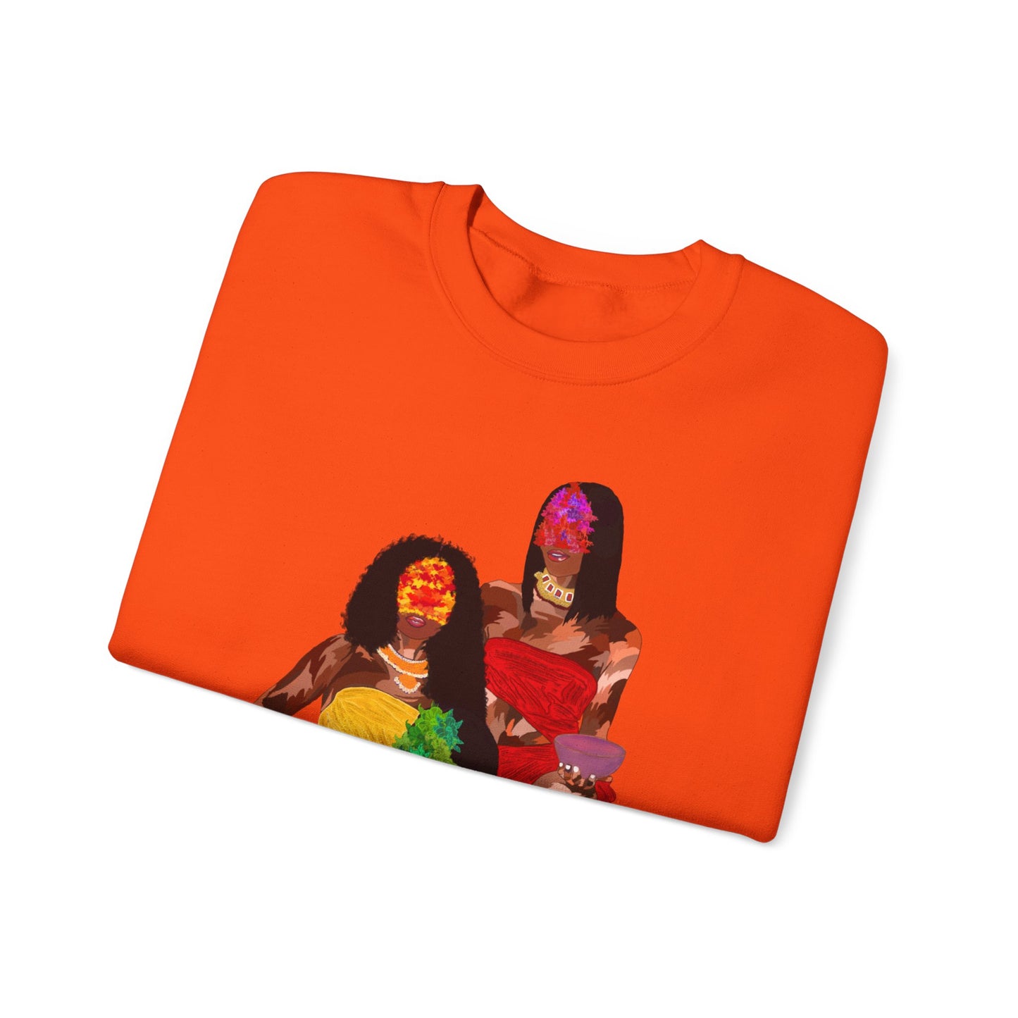 “Melanin Women”Unisex Heavy Blend™ Crewneck Sweatshirt