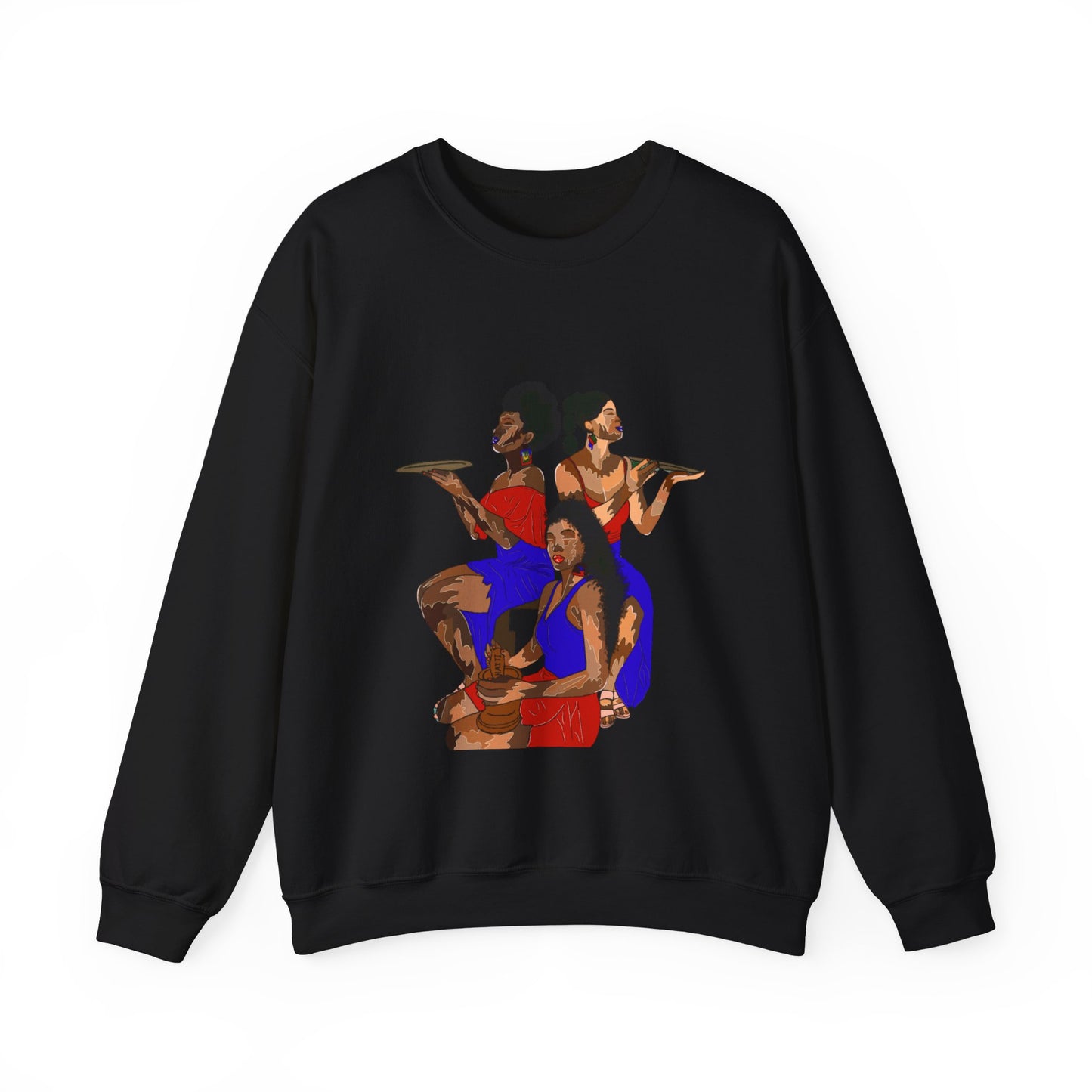 "Haitian women" Unisex Heavy Blend™ Crewneck Sweatshirt