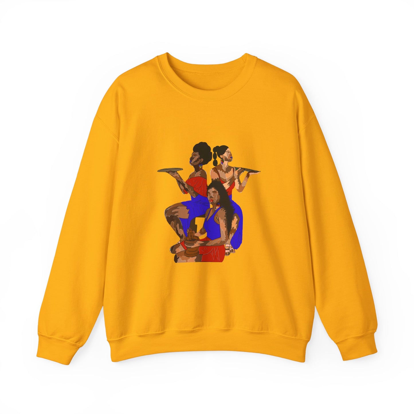 "Haitian women" Unisex Heavy Blend™ Crewneck Sweatshirt