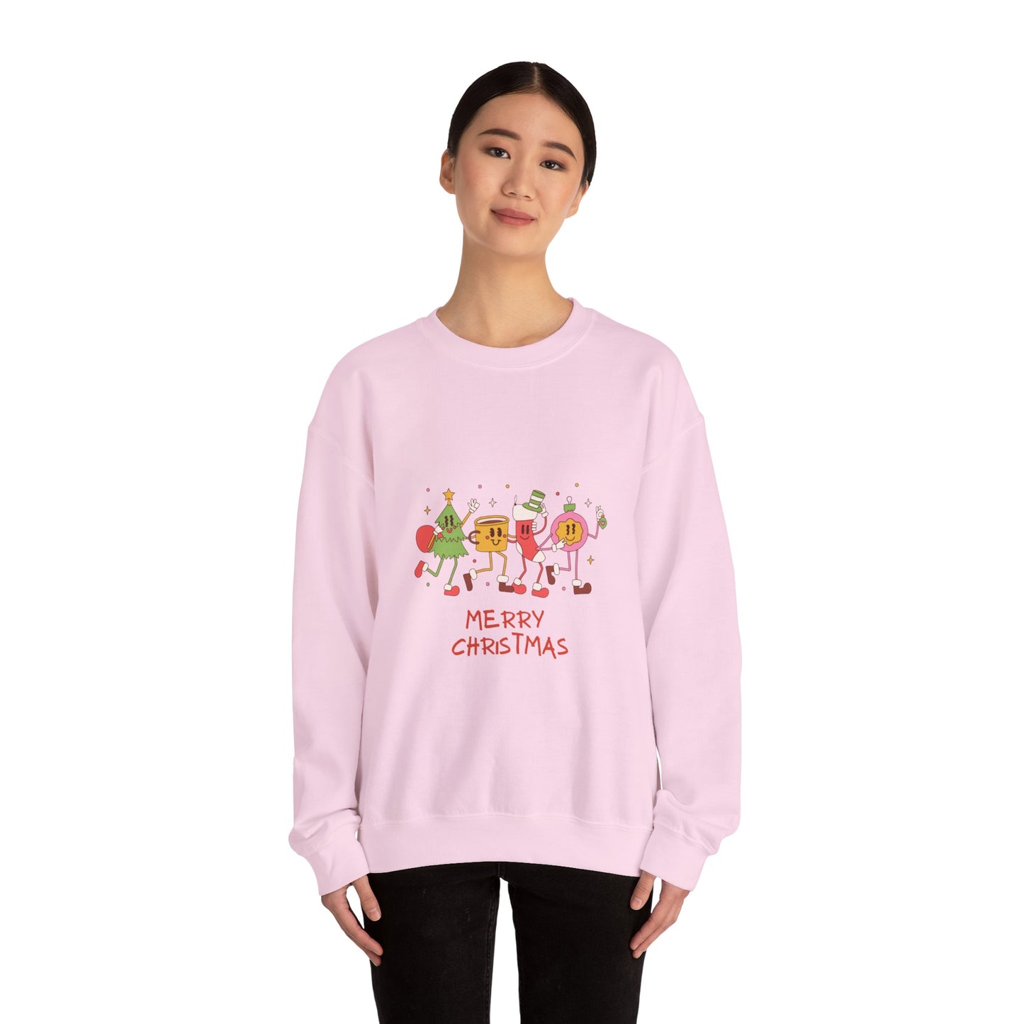 "Merry Christmas" Unisex Heavy Blend™ Crewneck Sweatshirt