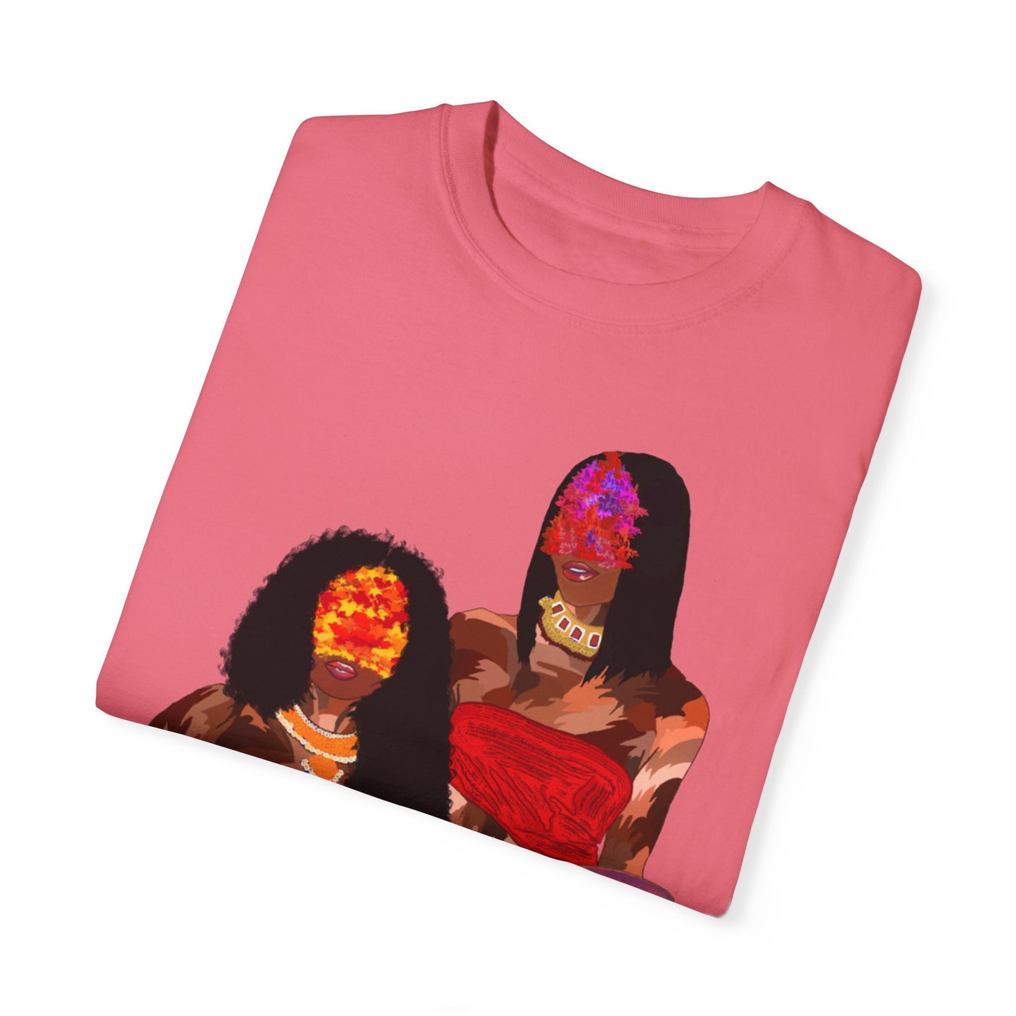 “Blossom melanin” Unisex Garment-Dyed T-shirt