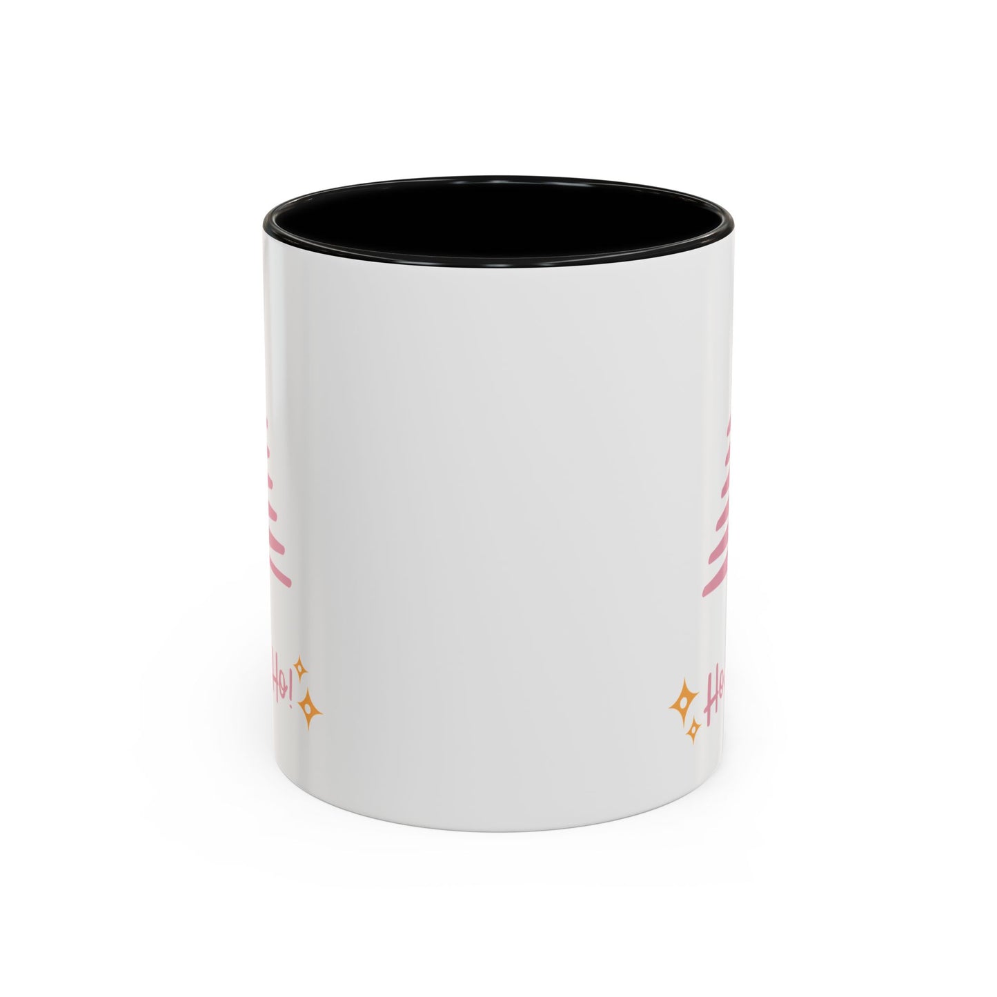 “Pink Christmas tree” Accent Coffee Mug (11, 15oz)