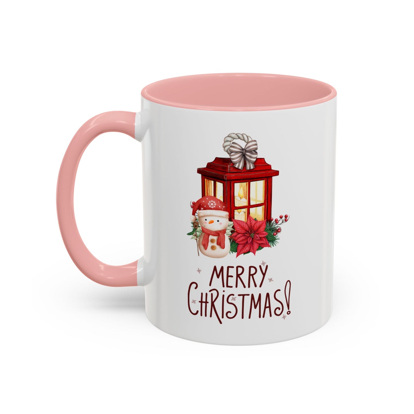 “Merry Christmas “Accent Coffee Mug (11, 15oz)