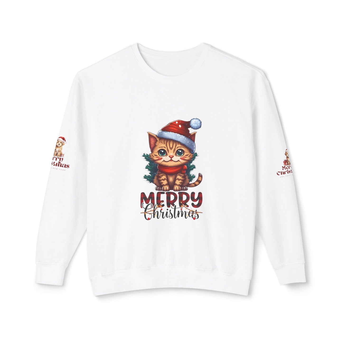 "Kitty Merry Christmas" Christmas sweatshirt