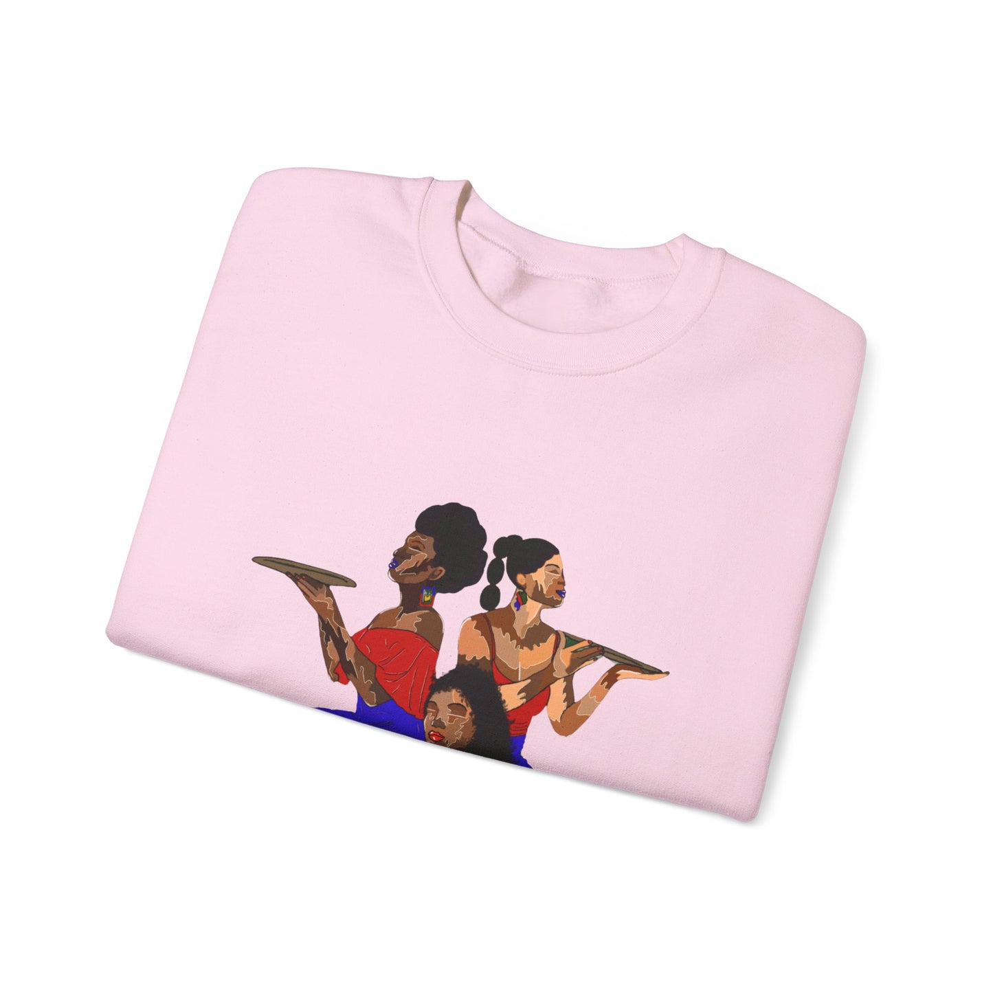 "Haitian women" Unisex Heavy Blend™ Crewneck Sweatshirt