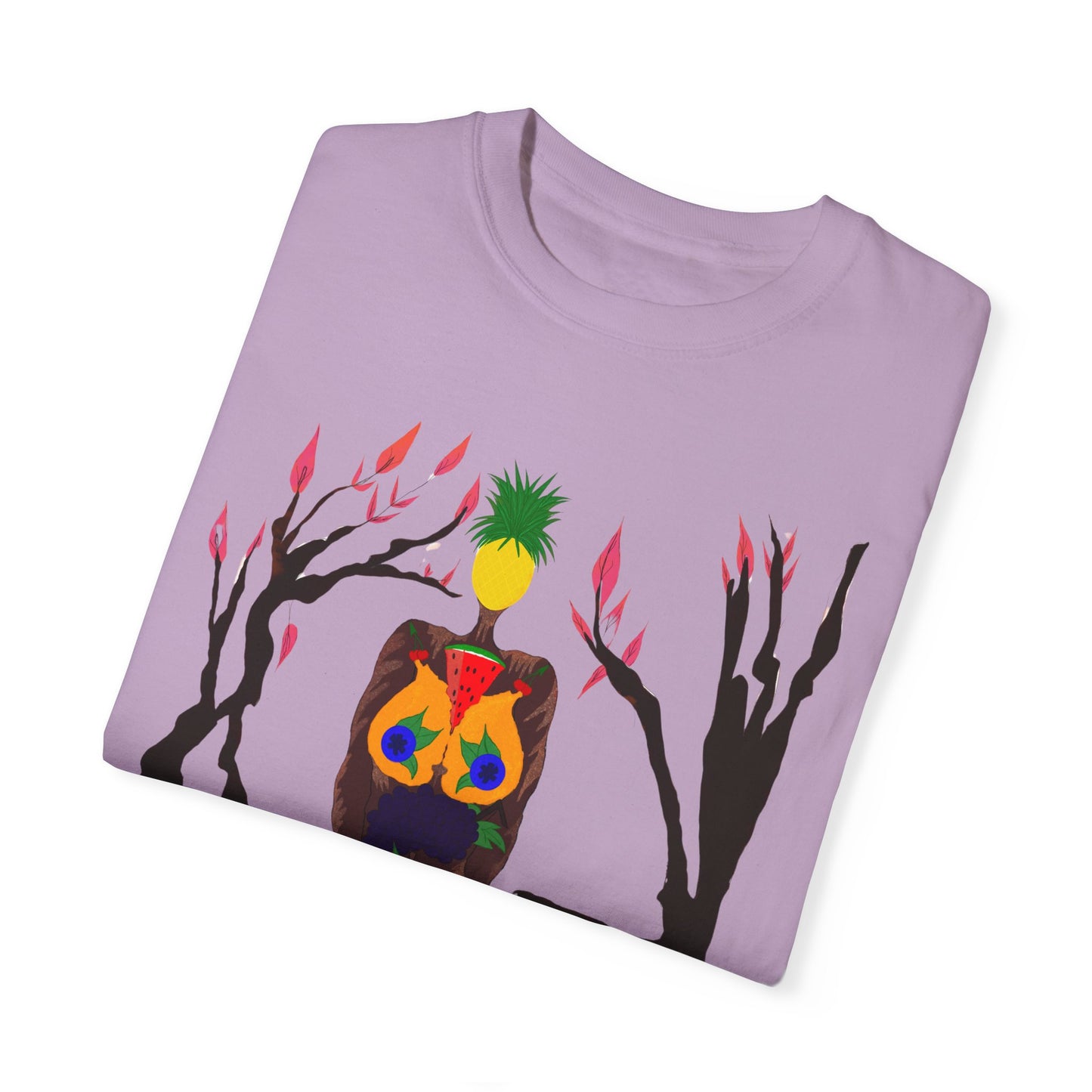 "Melanin Fruity Body" Unisex Garment-Dyed T-shirt