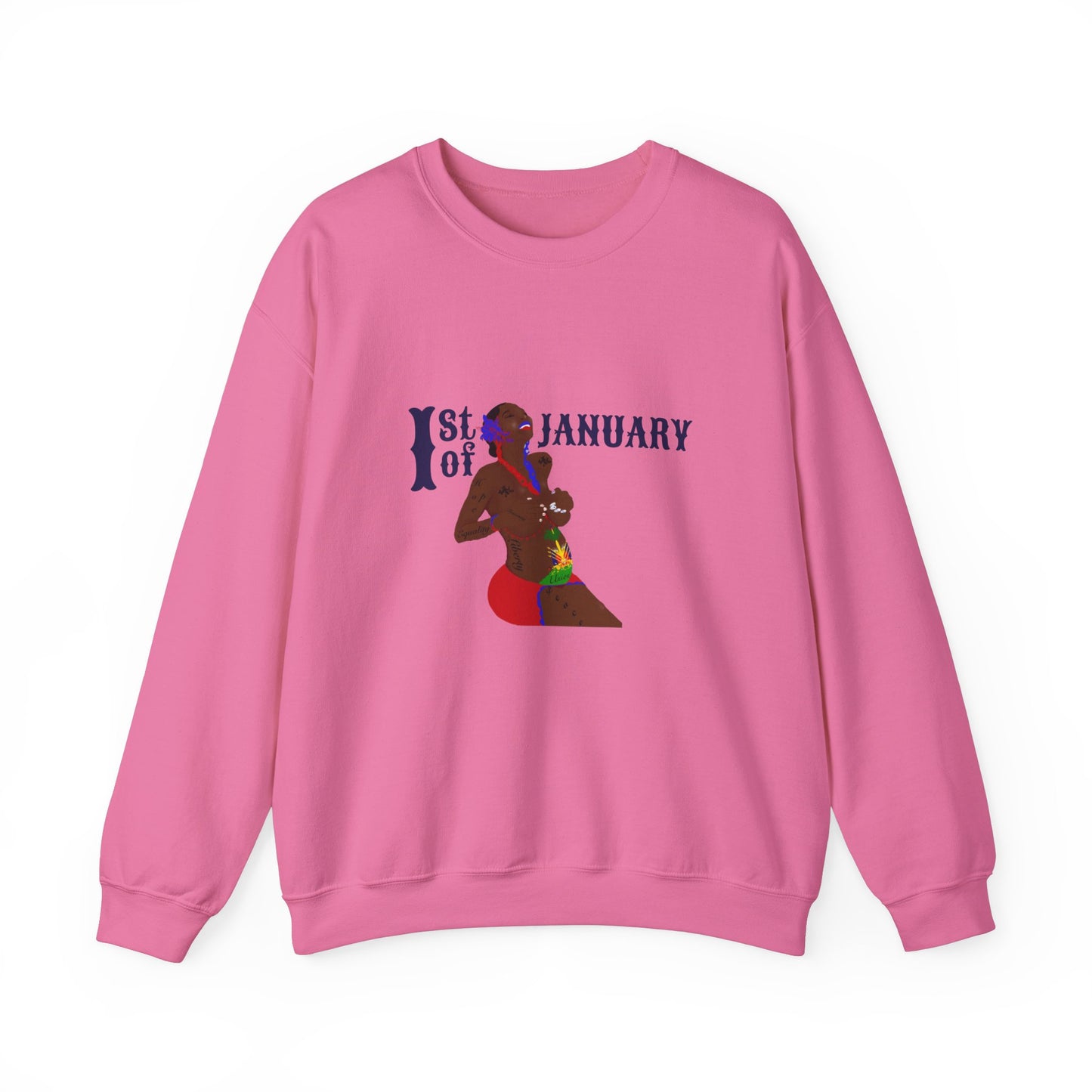 “1st of January” Copy of Unisex Heavy Blend™ Crewneck Sweatshirt