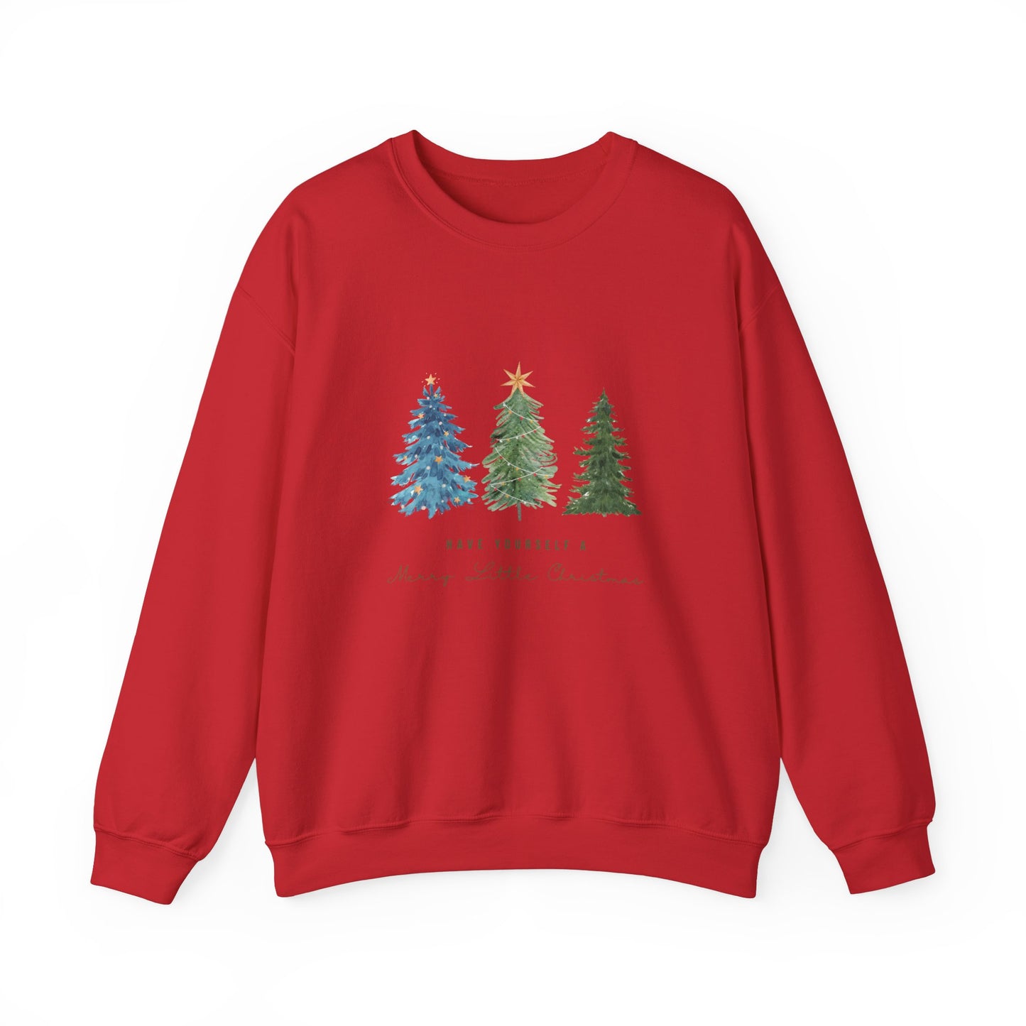 "Christmas Tree" Unisex Heavy Blend™ Crewneck Sweatshirt