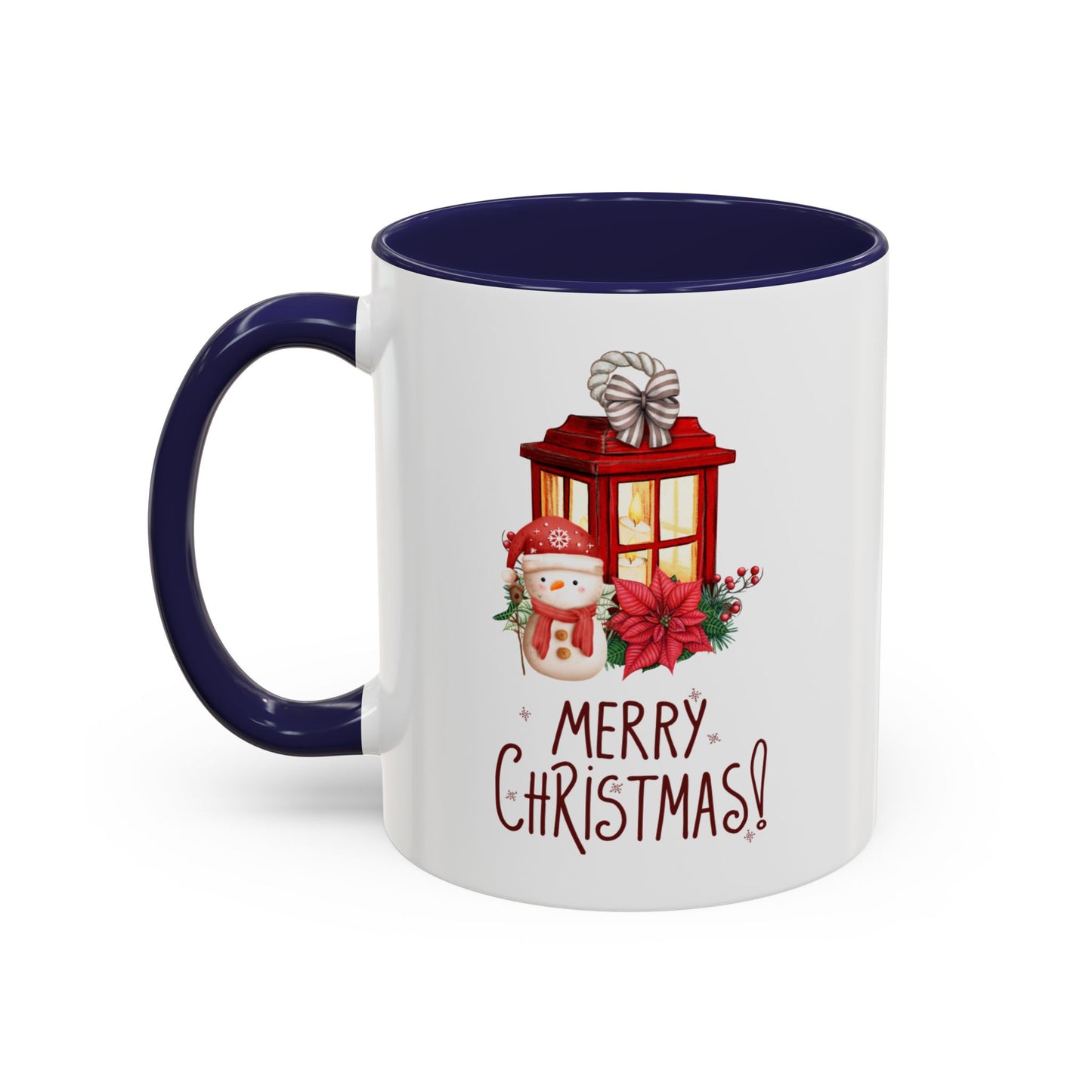 “Merry Christmas “Accent Coffee Mug (11, 15oz)