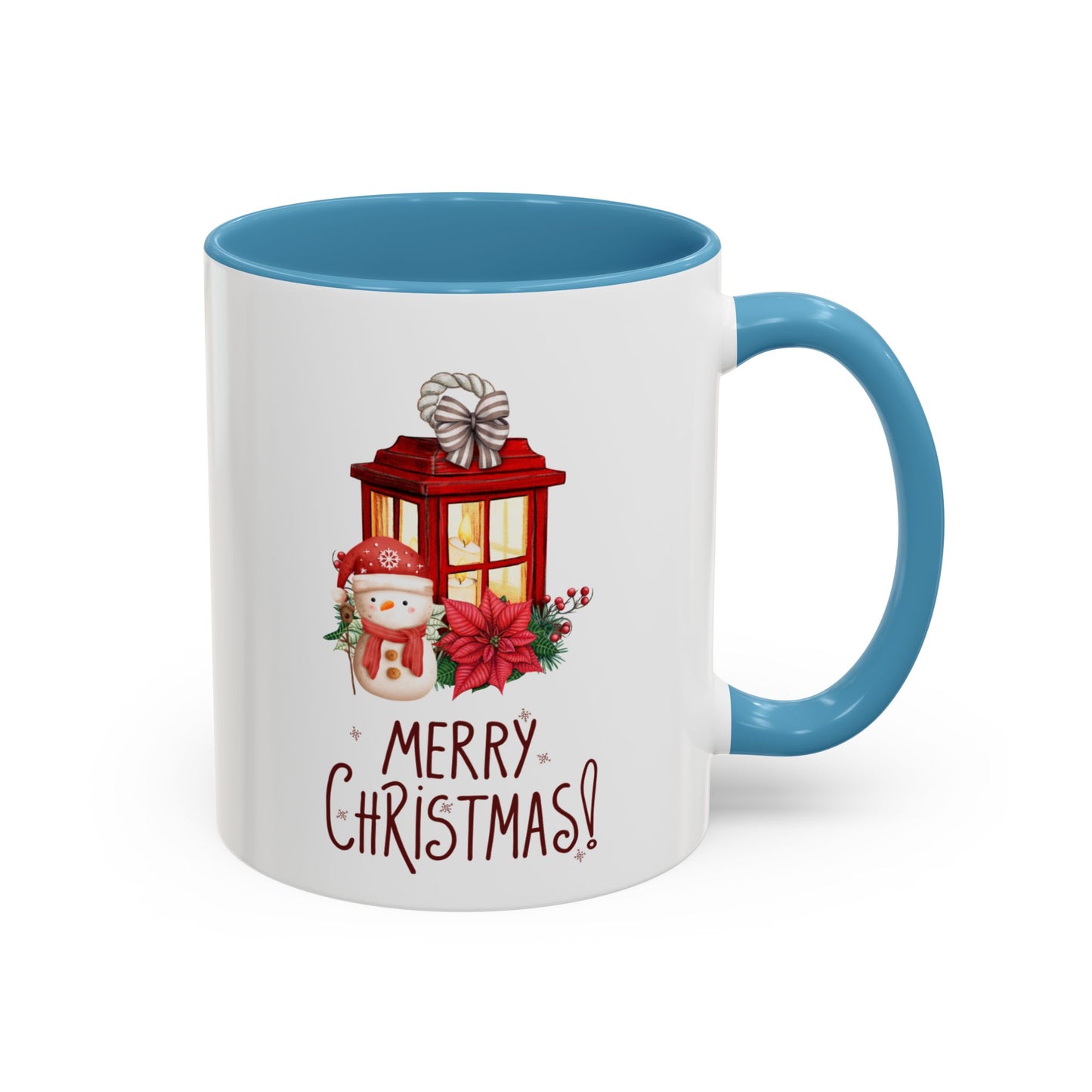 “Merry Christmas “Accent Coffee Mug (11, 15oz)