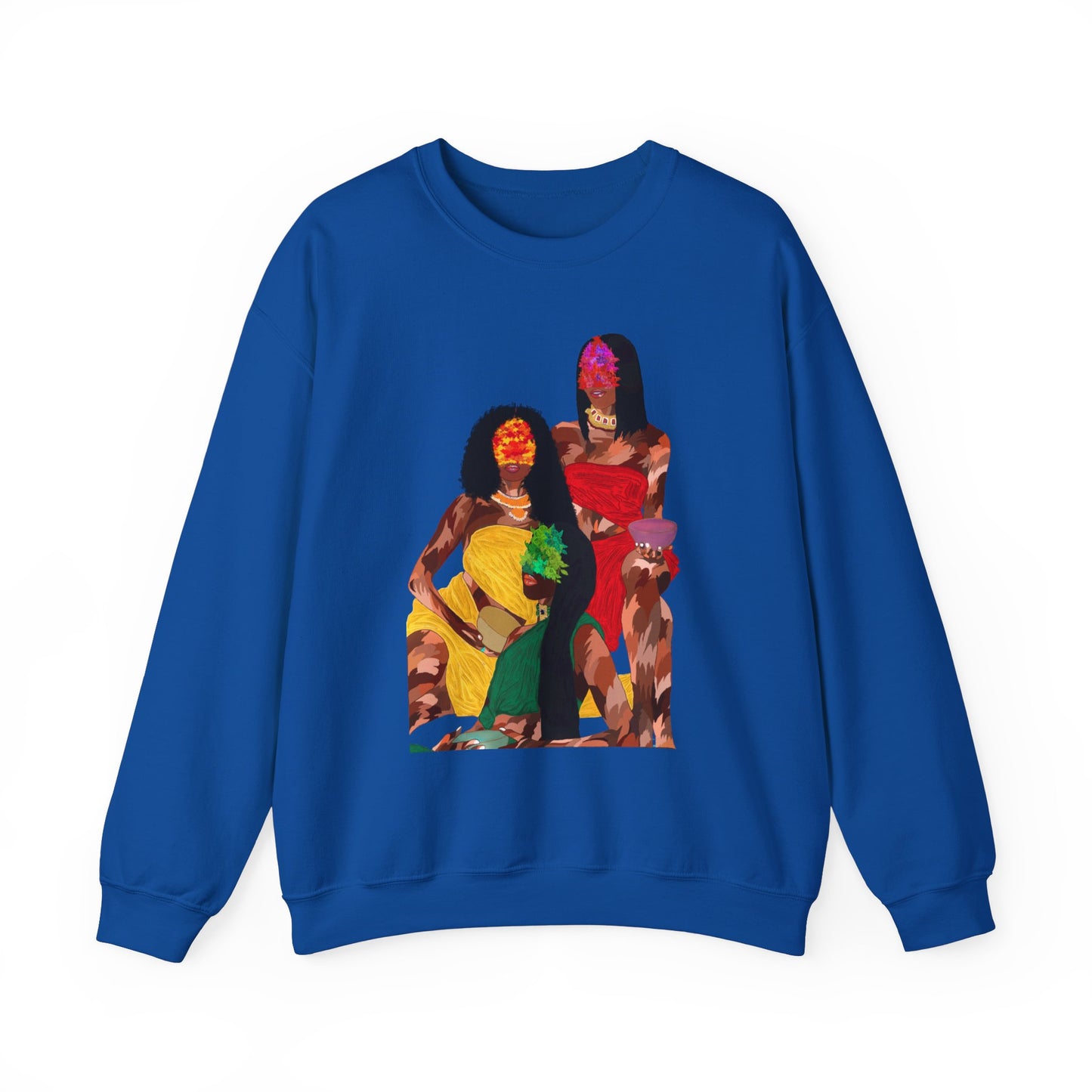 “Melanin Women”Unisex Heavy Blend™ Crewneck Sweatshirt