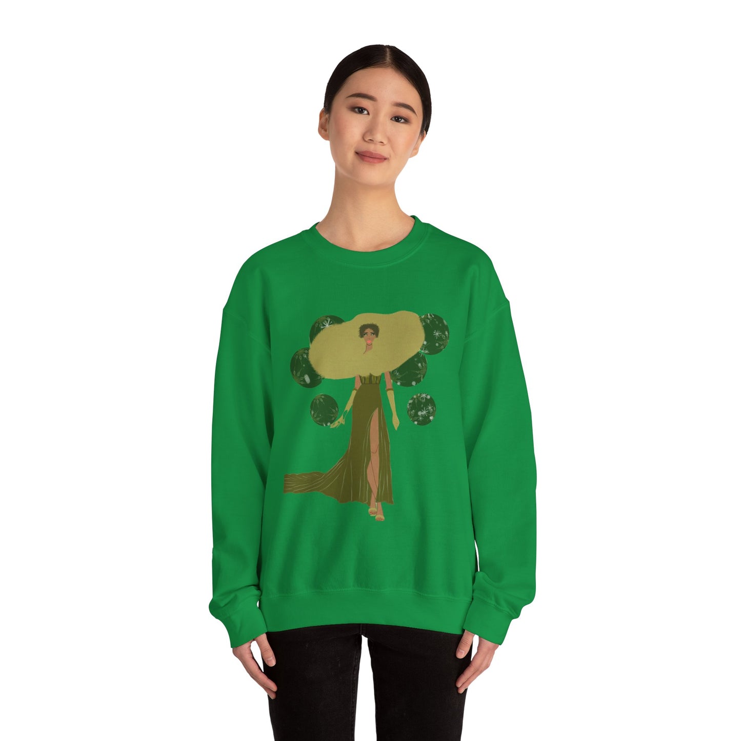 "Christmas princess" Unisex Heavy Blend™ Crewneck Sweatshirt