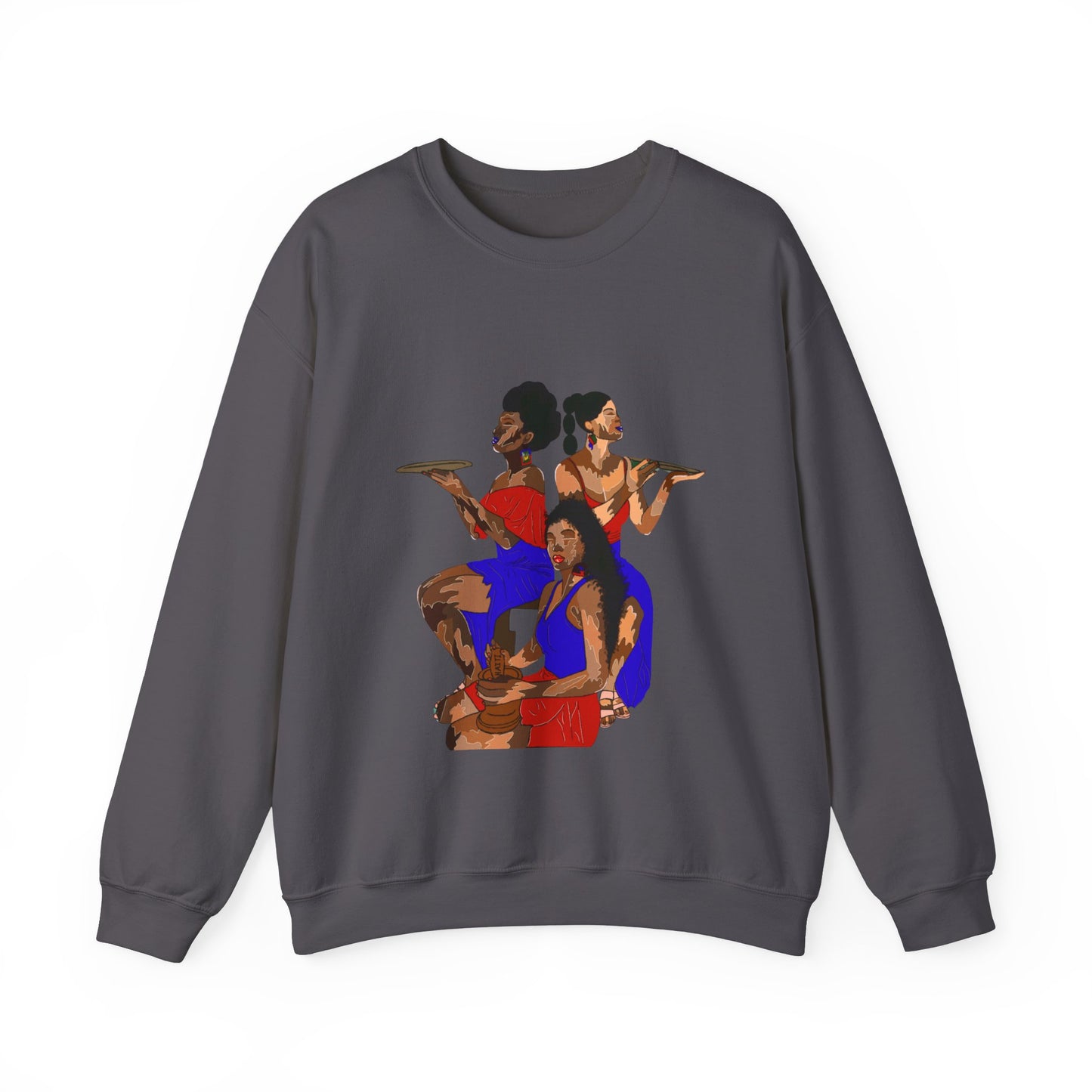 "Haitian women" Unisex Heavy Blend™ Crewneck Sweatshirt