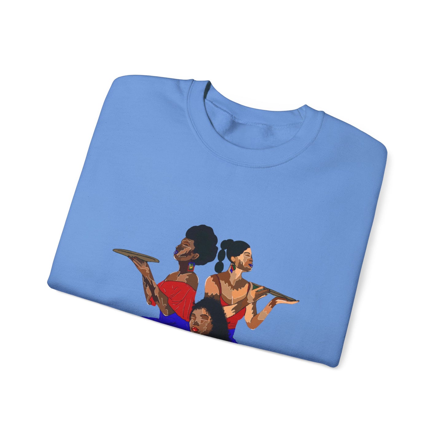 "Haitian women" Unisex Heavy Blend™ Crewneck Sweatshirt