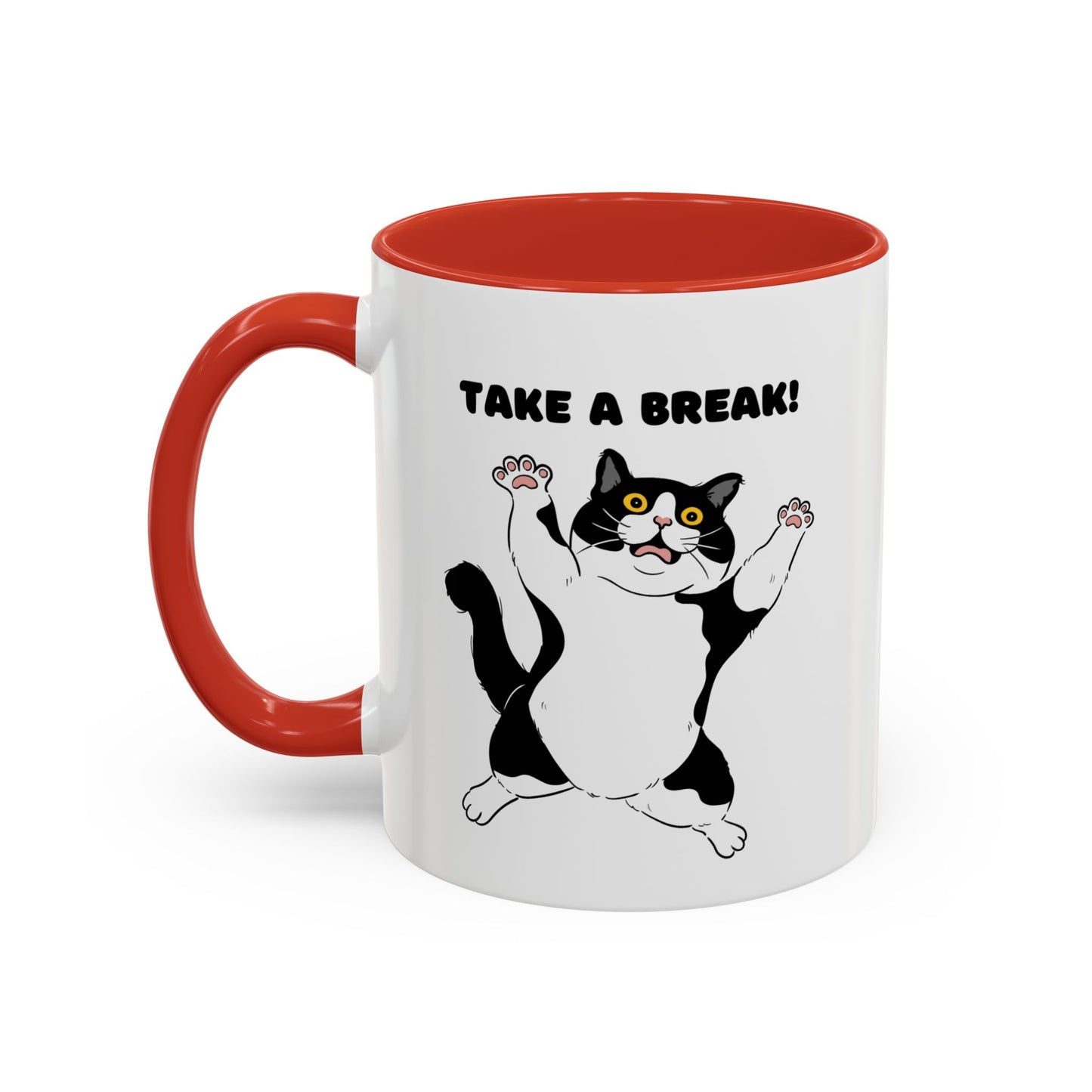 “ Take a break”Accent Coffee Mug (11, 15oz)