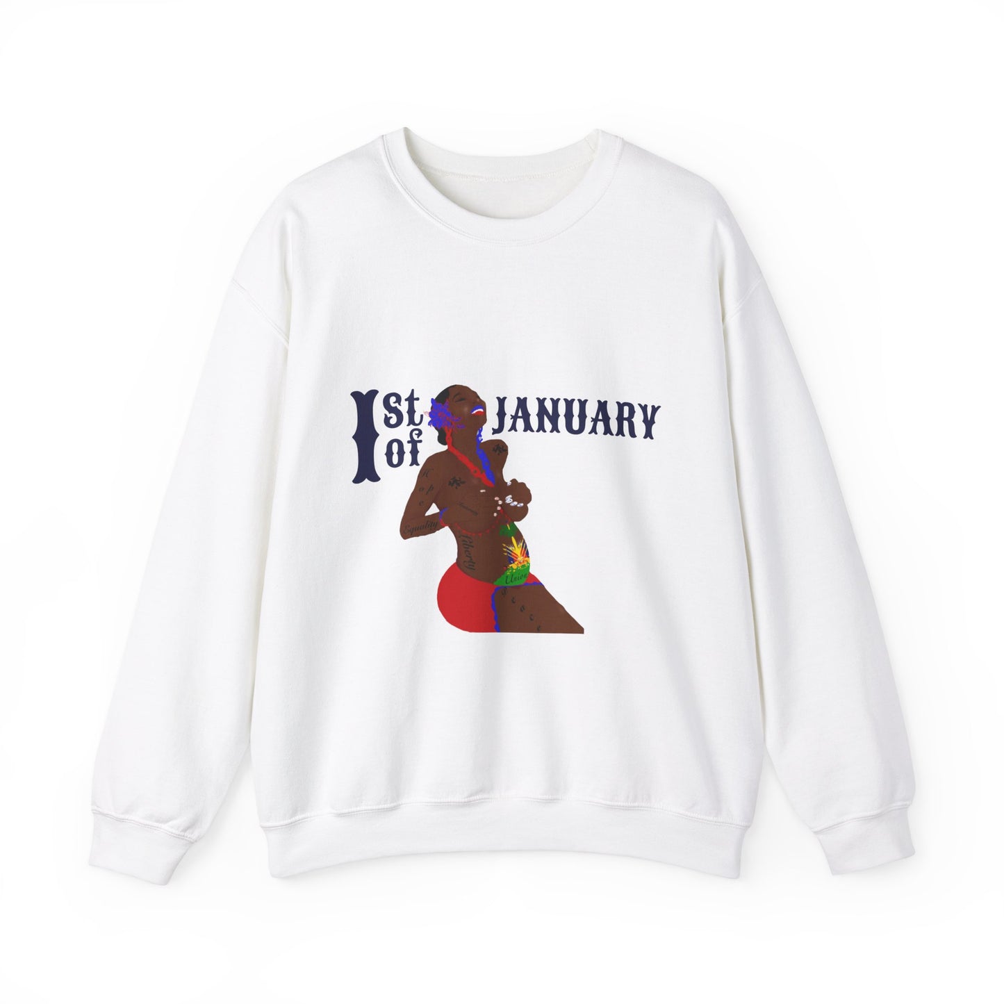 “1st of January” Copy of Unisex Heavy Blend™ Crewneck Sweatshirt