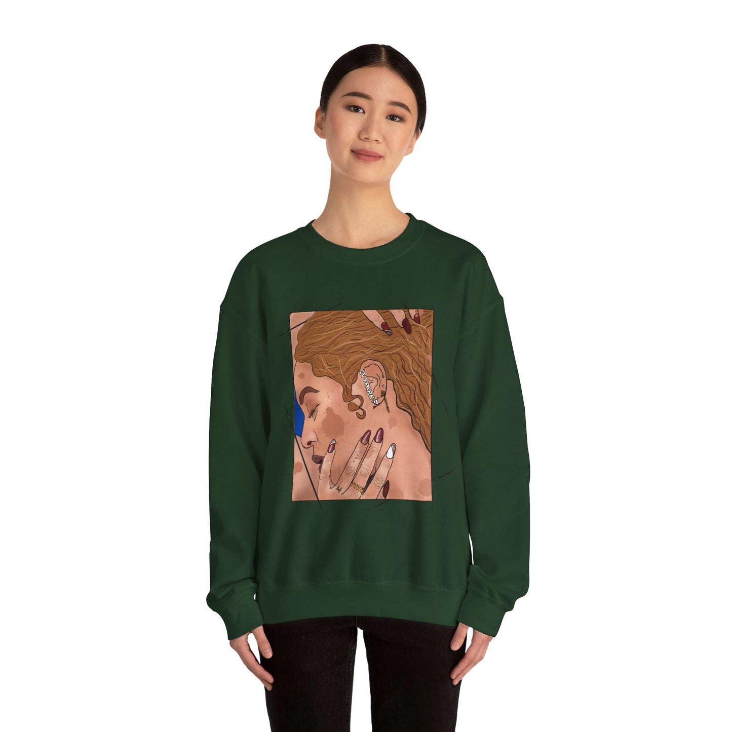 "Beyonce" Unisex Heavy Blend™ Crewneck Sweatshirt