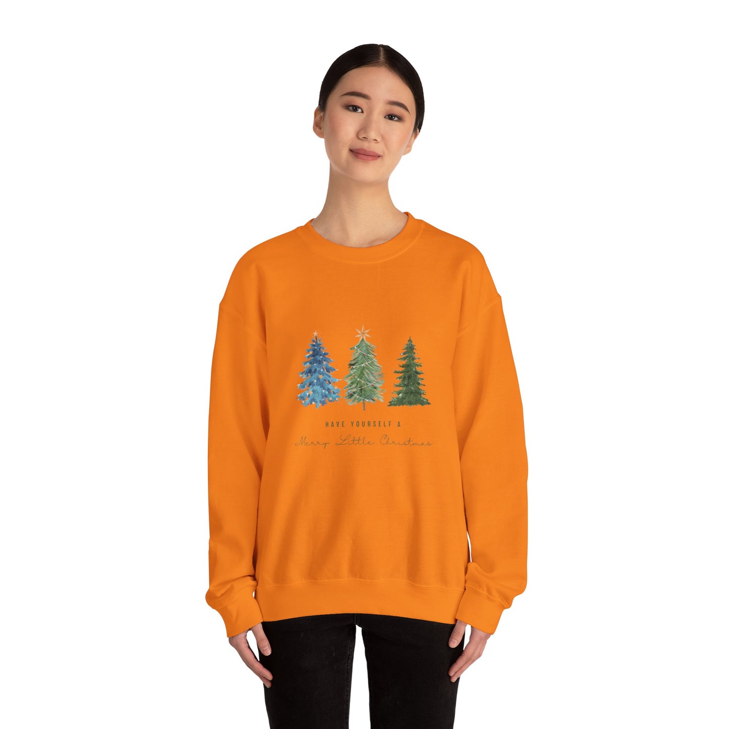 "Christmas Tree" Unisex Heavy Blend™ Crewneck Sweatshirt