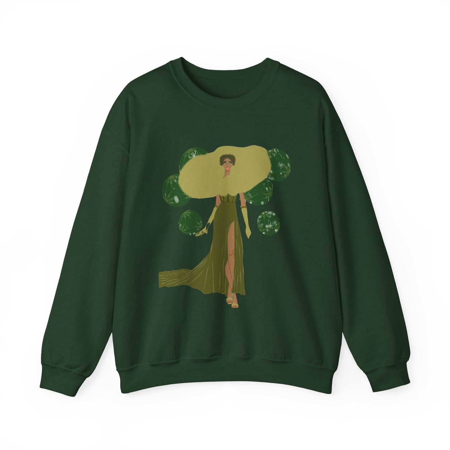 "Christmas princess" Unisex Heavy Blend™ Crewneck Sweatshirt