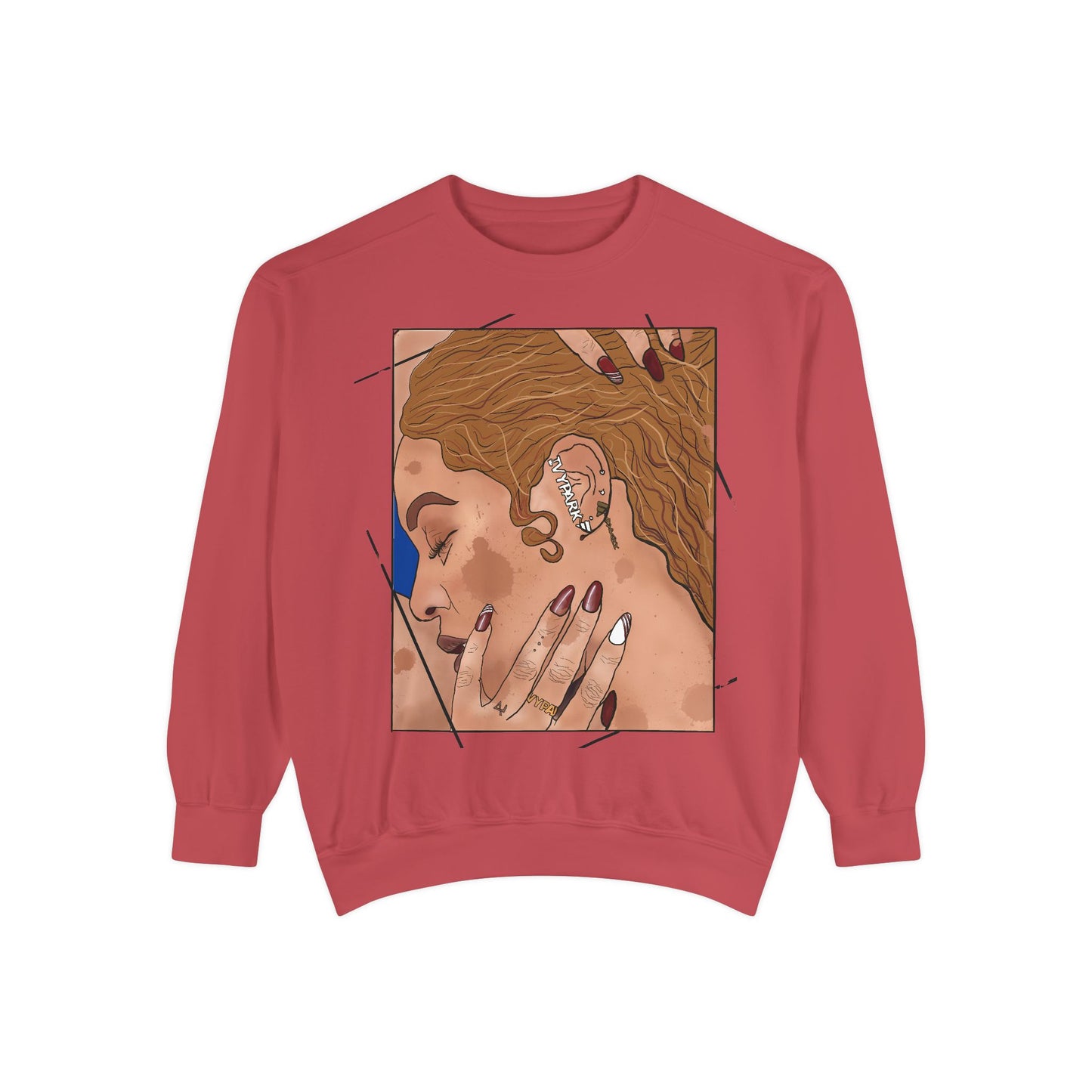 "Beyonce" Unisex Garment-Dyed Sweatshirt