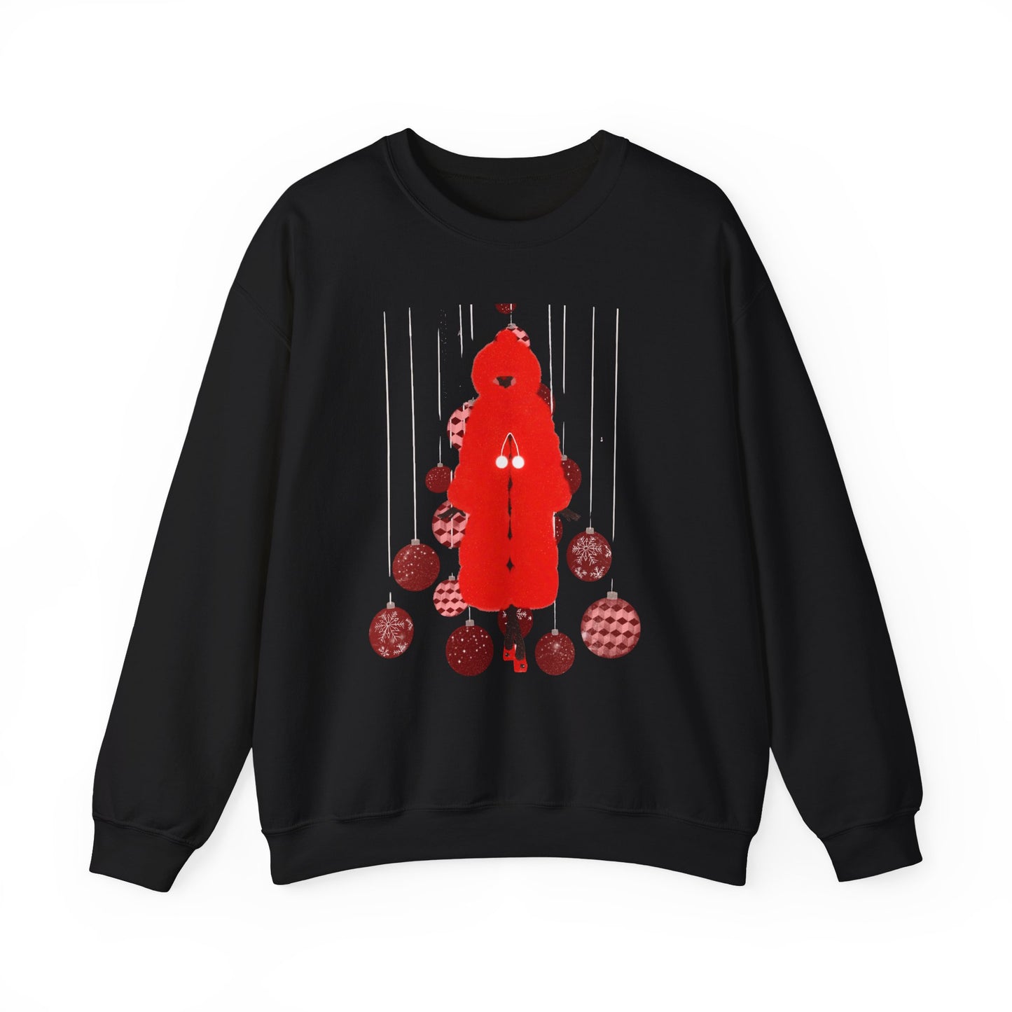 "Petit chaperon rouge, Christmas outfit" Unisex Heavy Blend™ Crewneck Sweatshirt