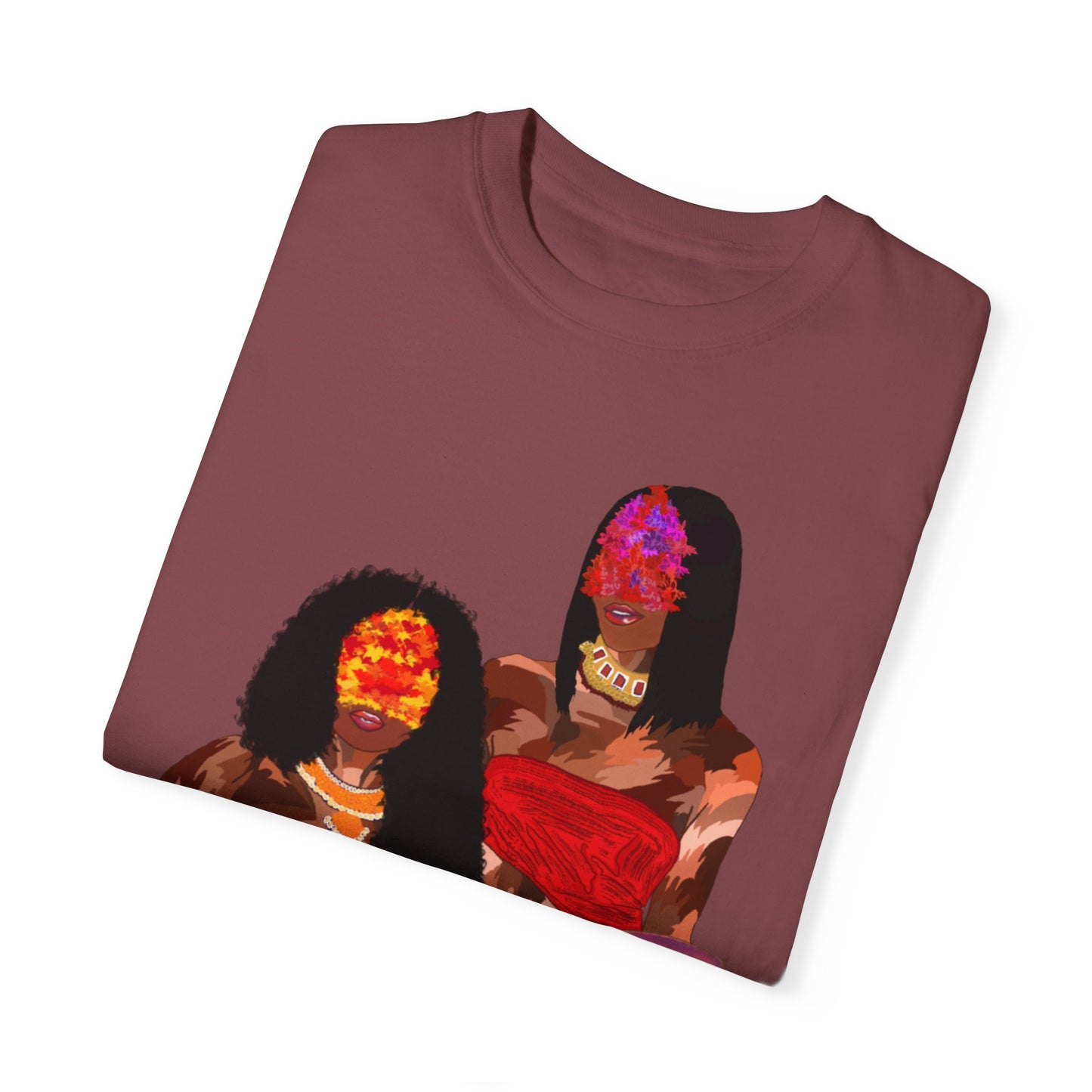 “Blossom melanin” Unisex Garment-Dyed T-shirt